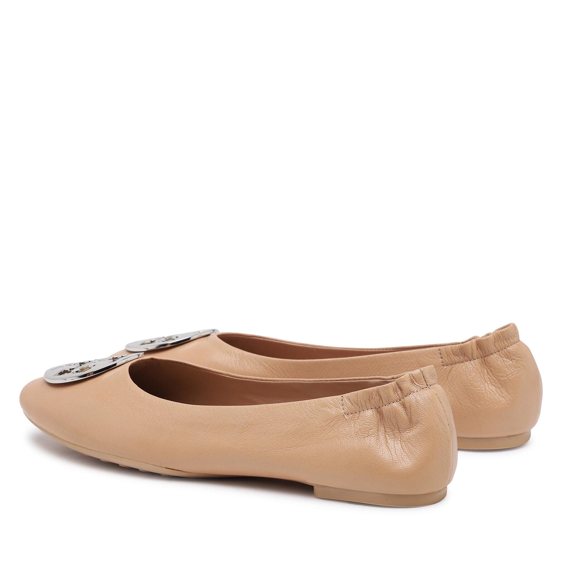 Tory Burch Baleríny Claire Ballet 147379 Béžová - Pepit.cz