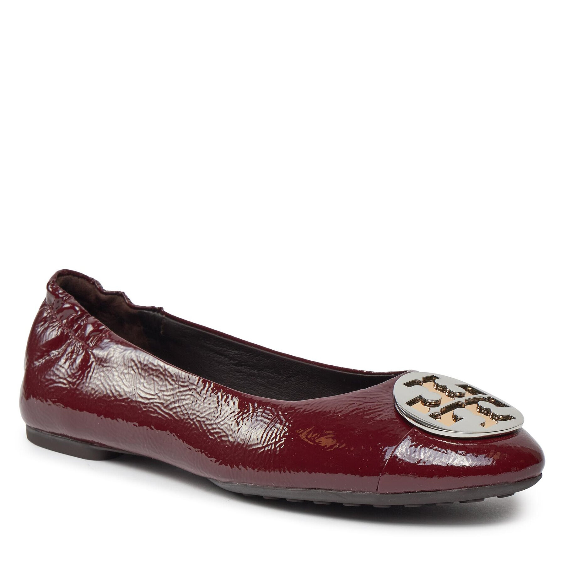 Tory Burch Baleríny Claire Cap-Toe Ballet 156159 Béžová - Pepit.cz