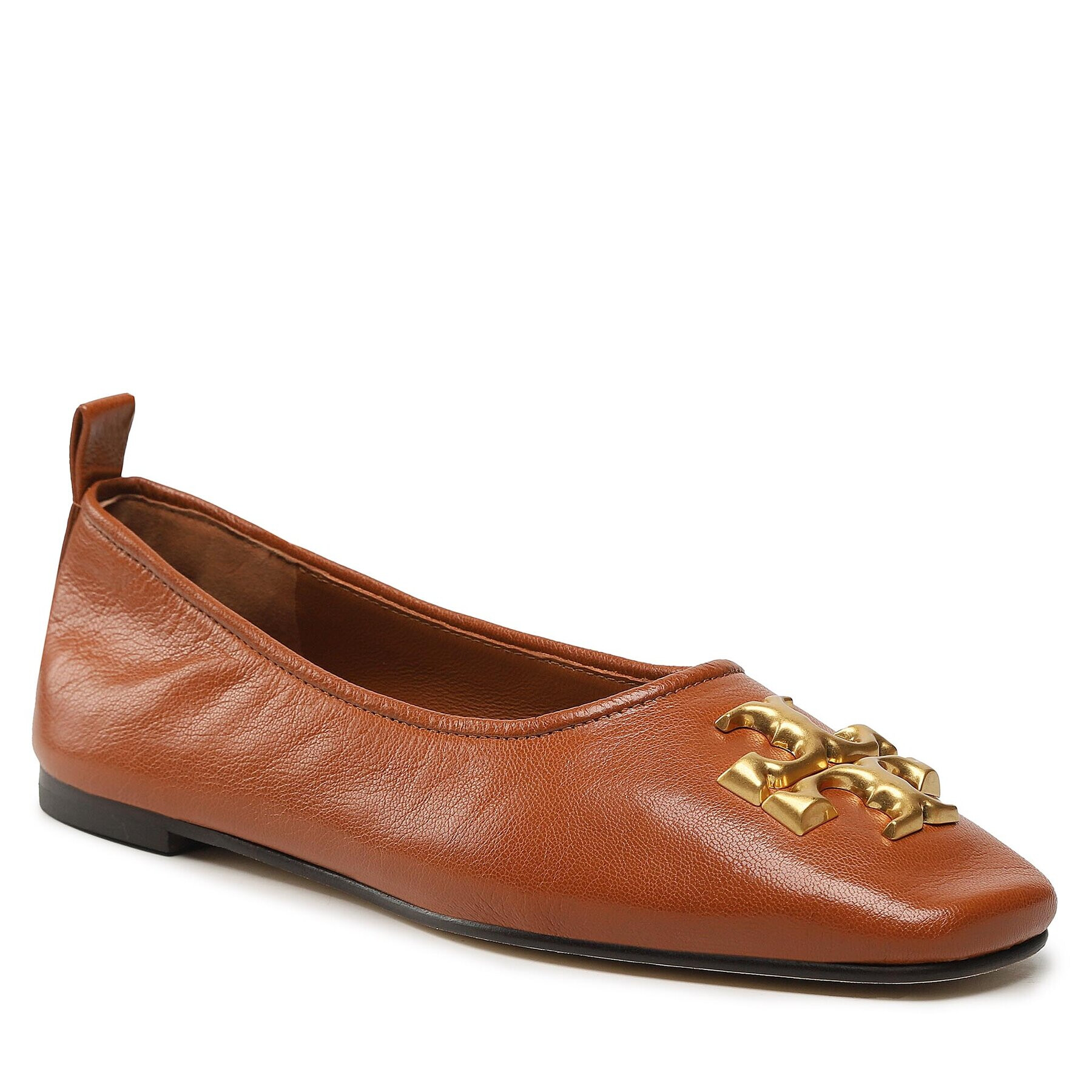 Tory Burch Baleríny Eleanor Ballet 141296 Hnědá - Pepit.cz