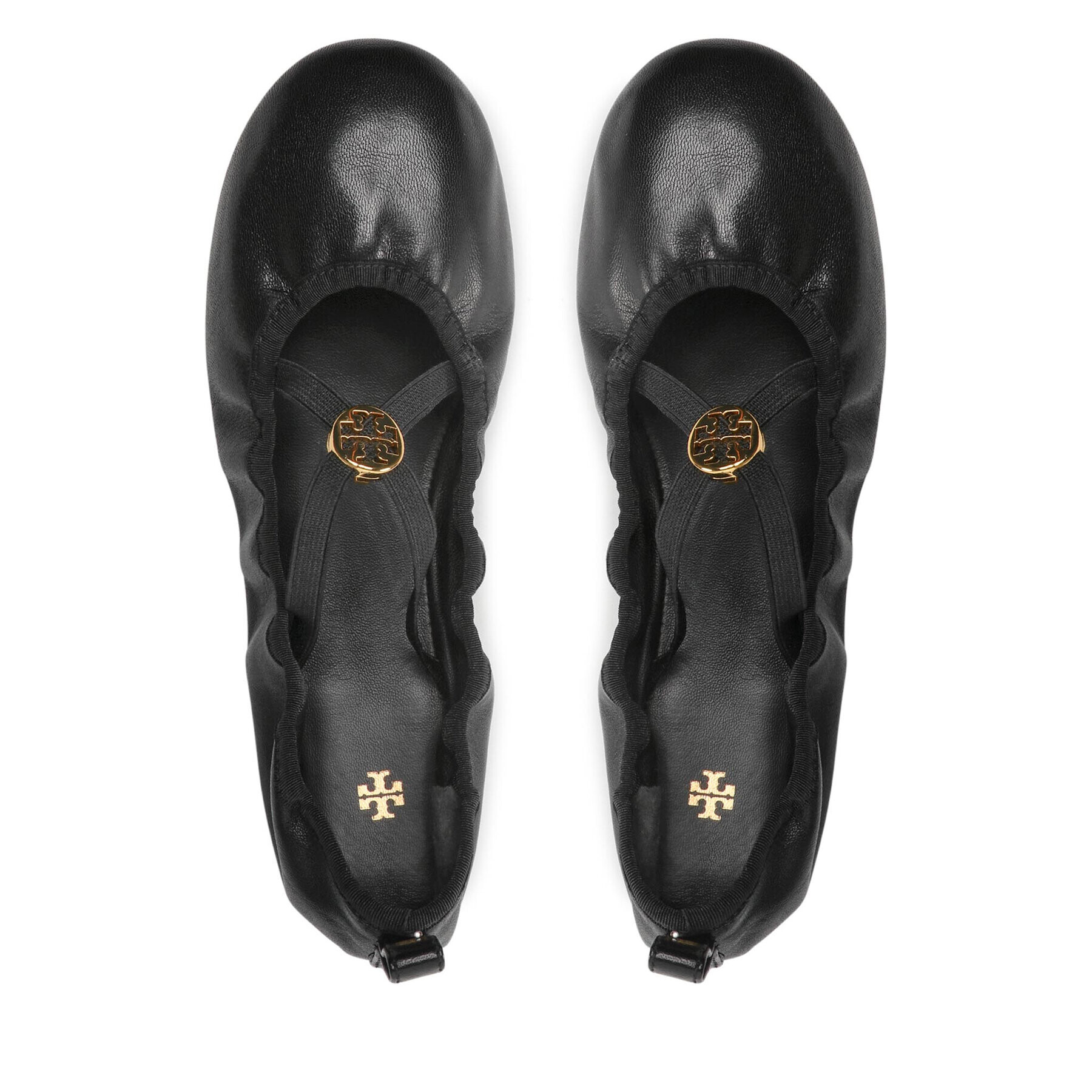 Tory Burch Baleríny Soft Scrunch Ballet 88884 Černá - Pepit.cz