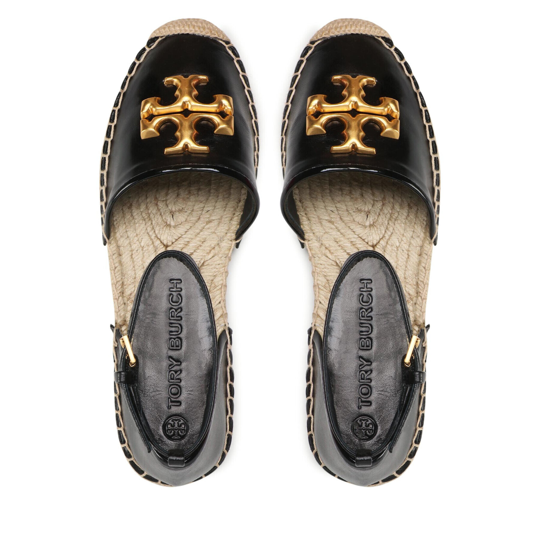 Tory Burch Espadrilky Eleanor Dorsay Espadrille 88743 Černá - Pepit.cz