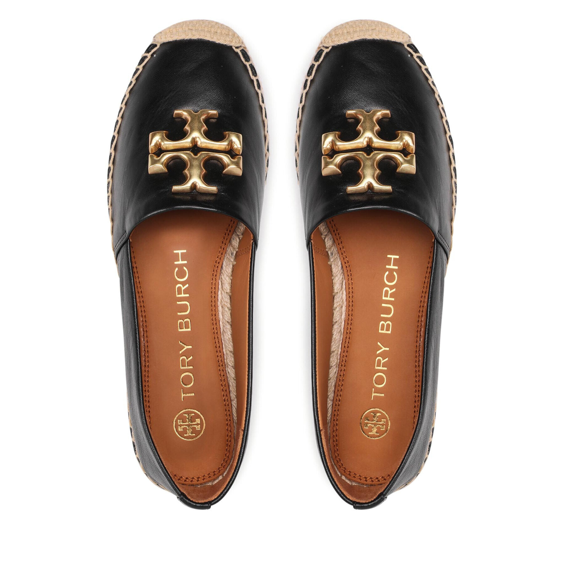 Tory Burch Espadrilky Eleanor Espadrille 86567 Černá - Pepit.cz