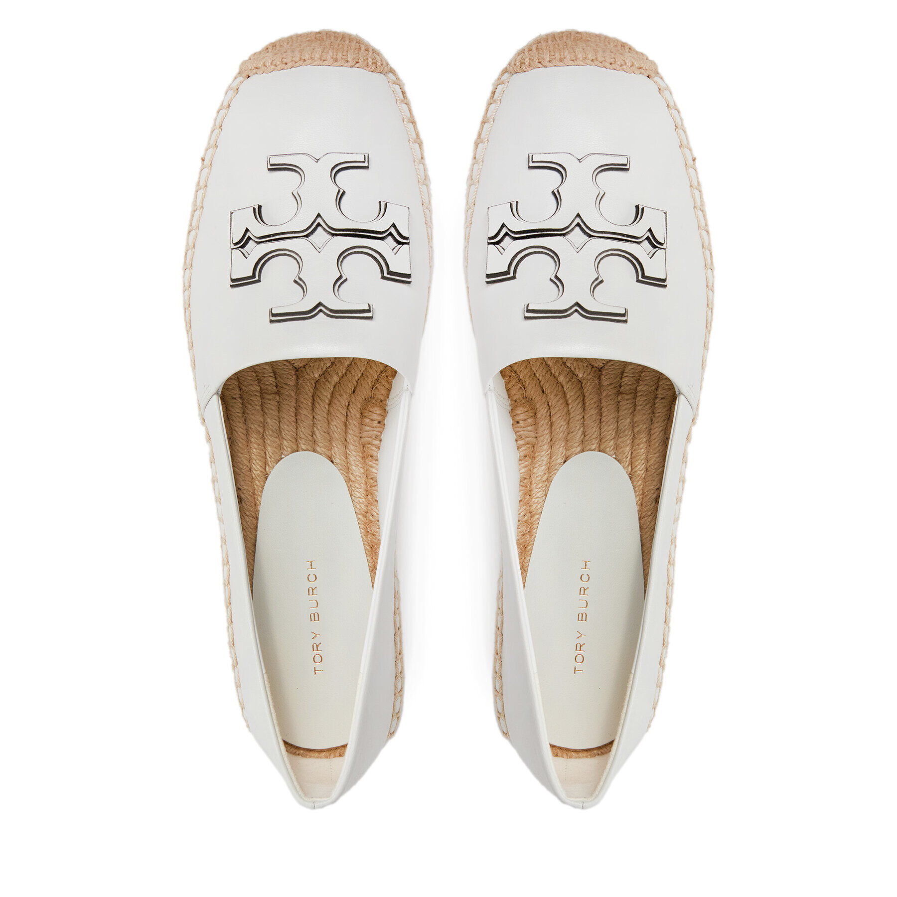 Tory Burch Espadrilky Ines 144346 Bílá - Pepit.cz