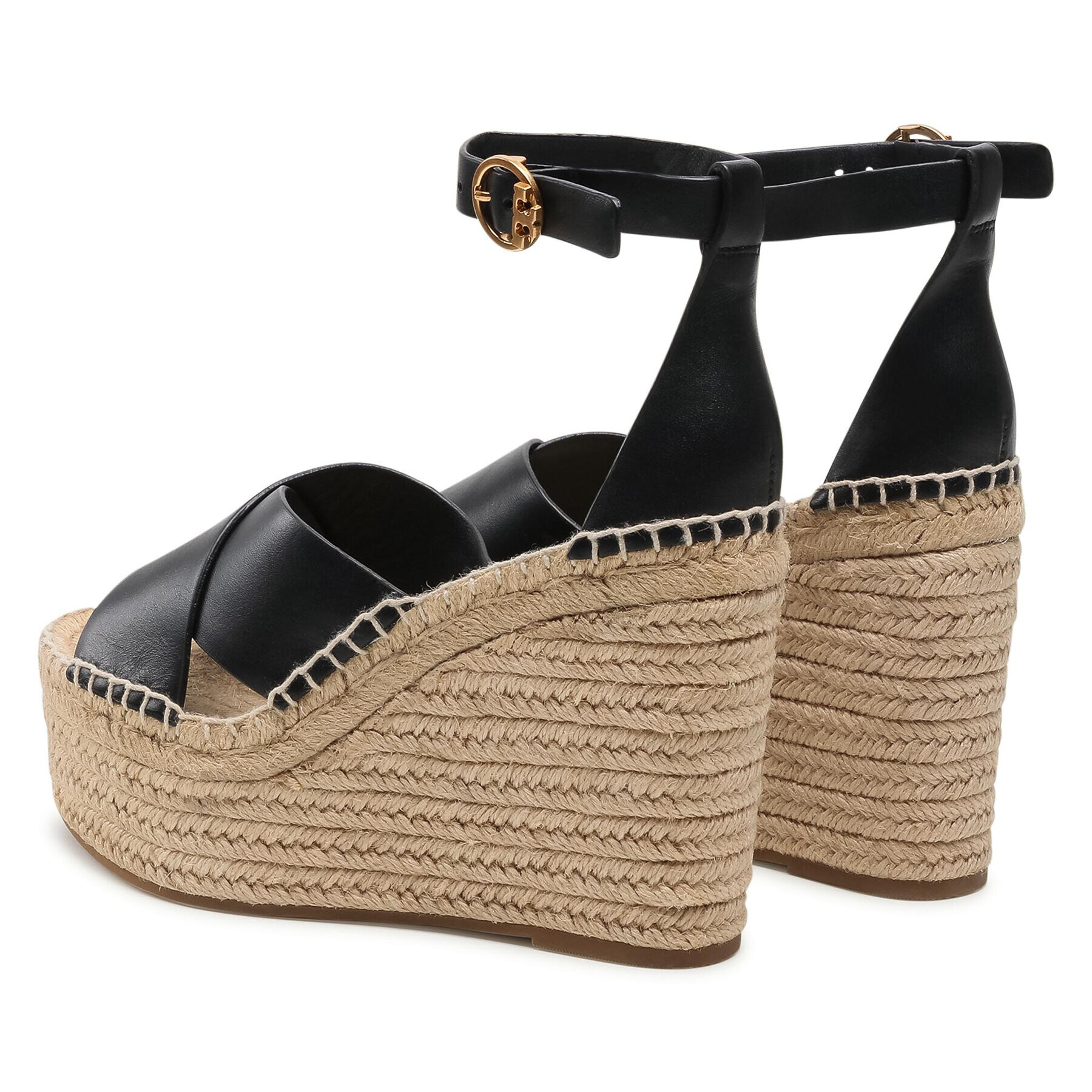 Tory Burch Espadrilky Selby 63522 Černá - Pepit.cz