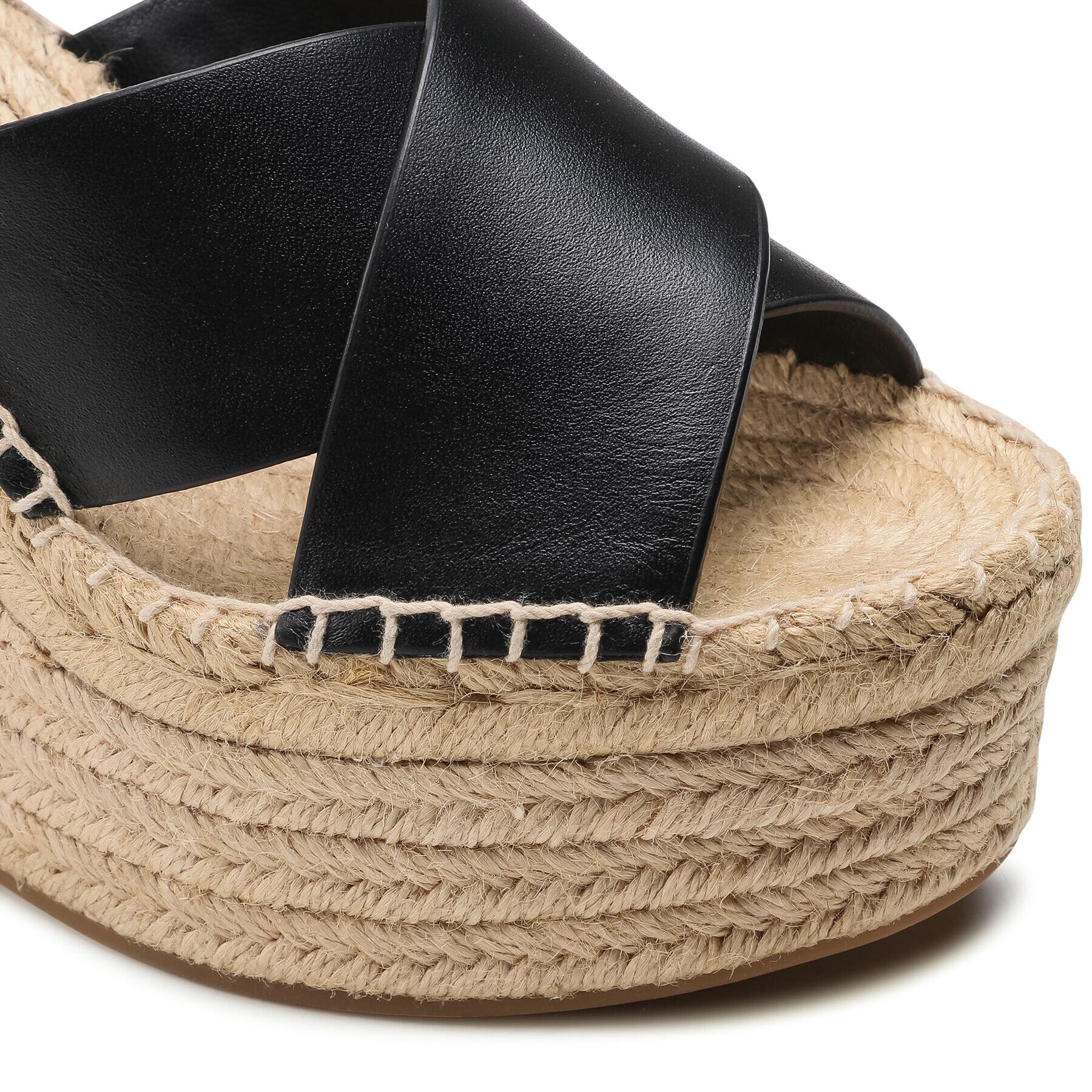 Tory Burch Espadrilky Selby 63522 Černá - Pepit.cz