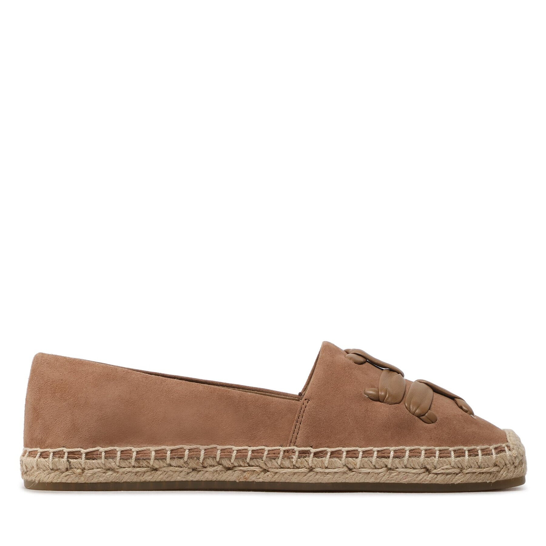 Tory Burch Espadrilky Woven Doublet Aline Espadrille 143022 Hnědá - Pepit.cz