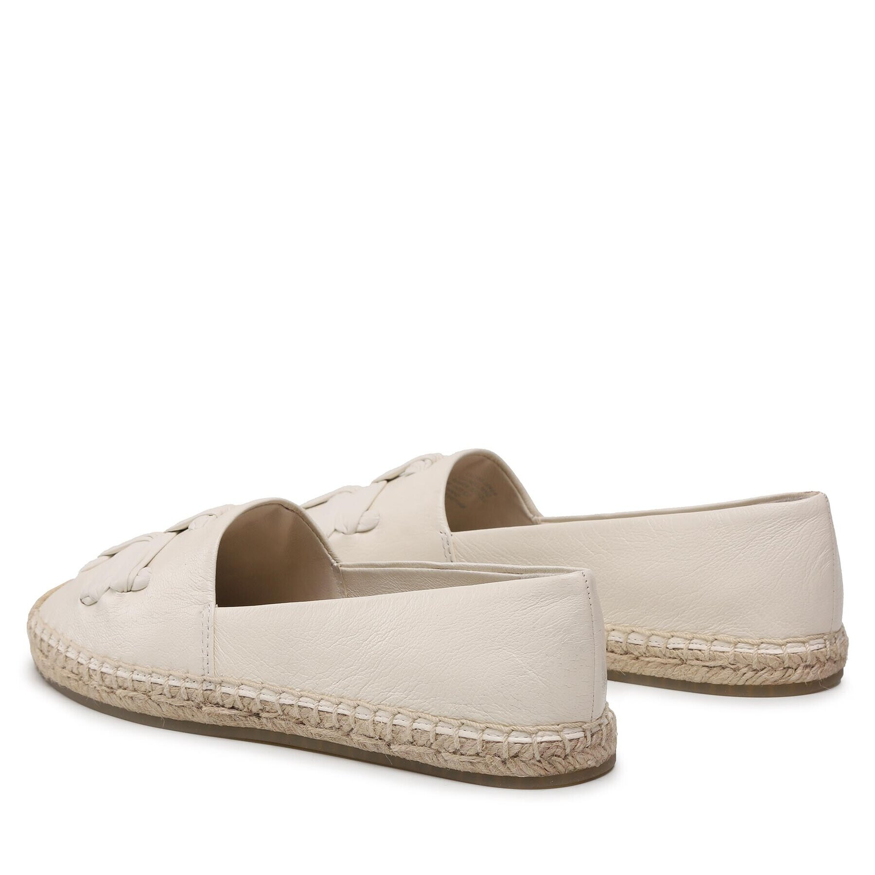 Tory Burch Espadrilky Woven Doublet Aline Espadrille Leather 144042 Béžová - Pepit.cz