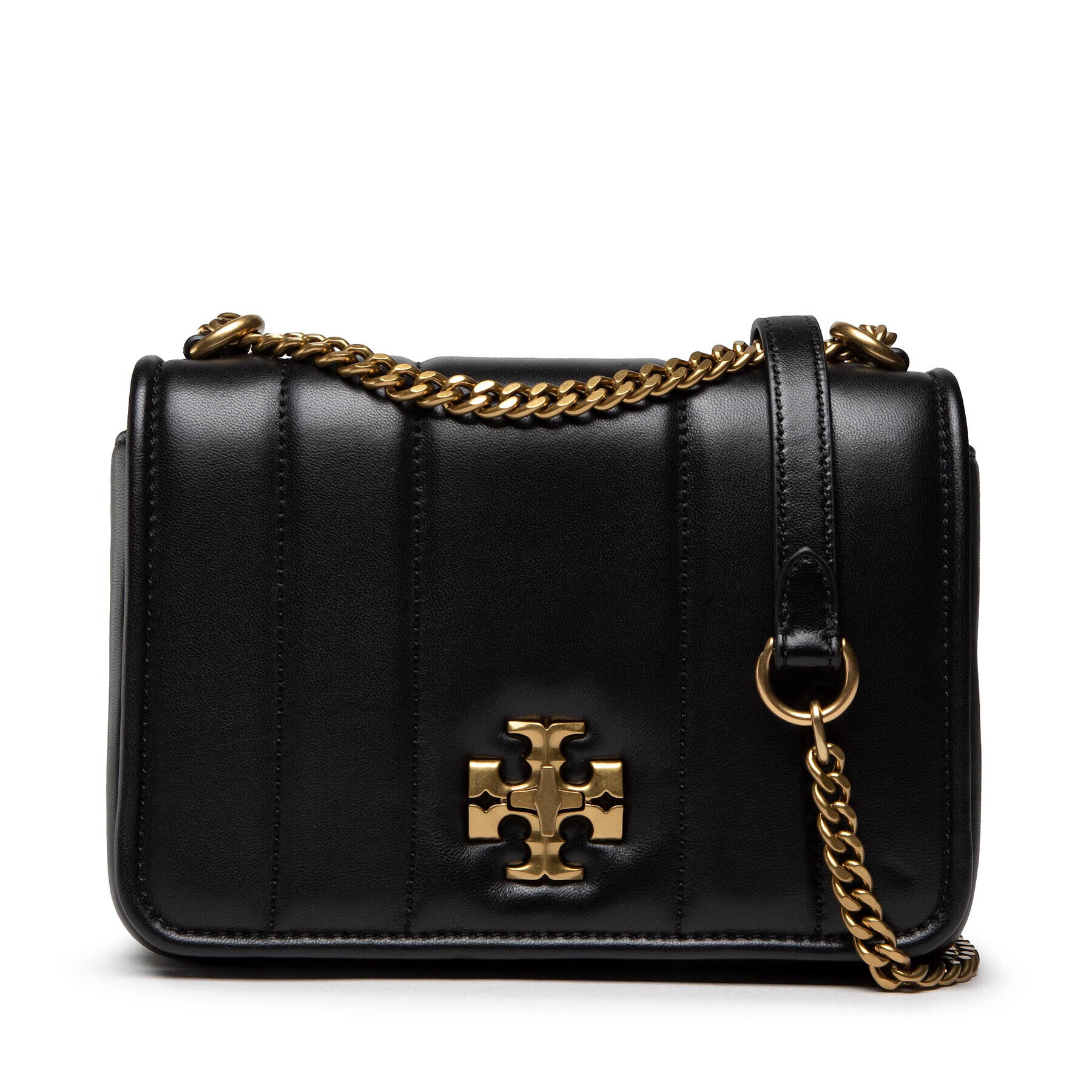 Tory Burch Kabelka Kira Chain Shoulder Bag 87244 Černá - Pepit.cz