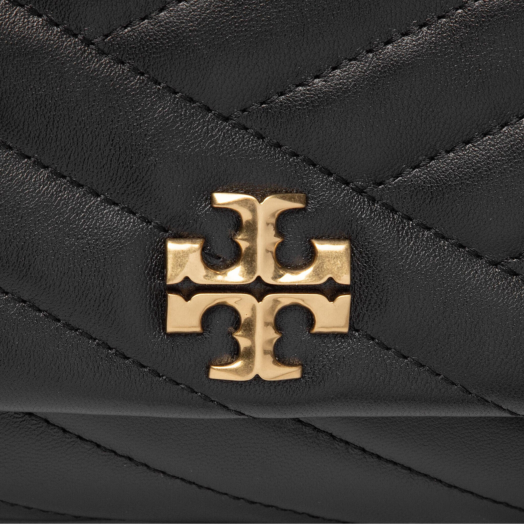 Tory Burch Kabelka Kira Chevron Mini Bag 90460 Černá - Pepit.cz