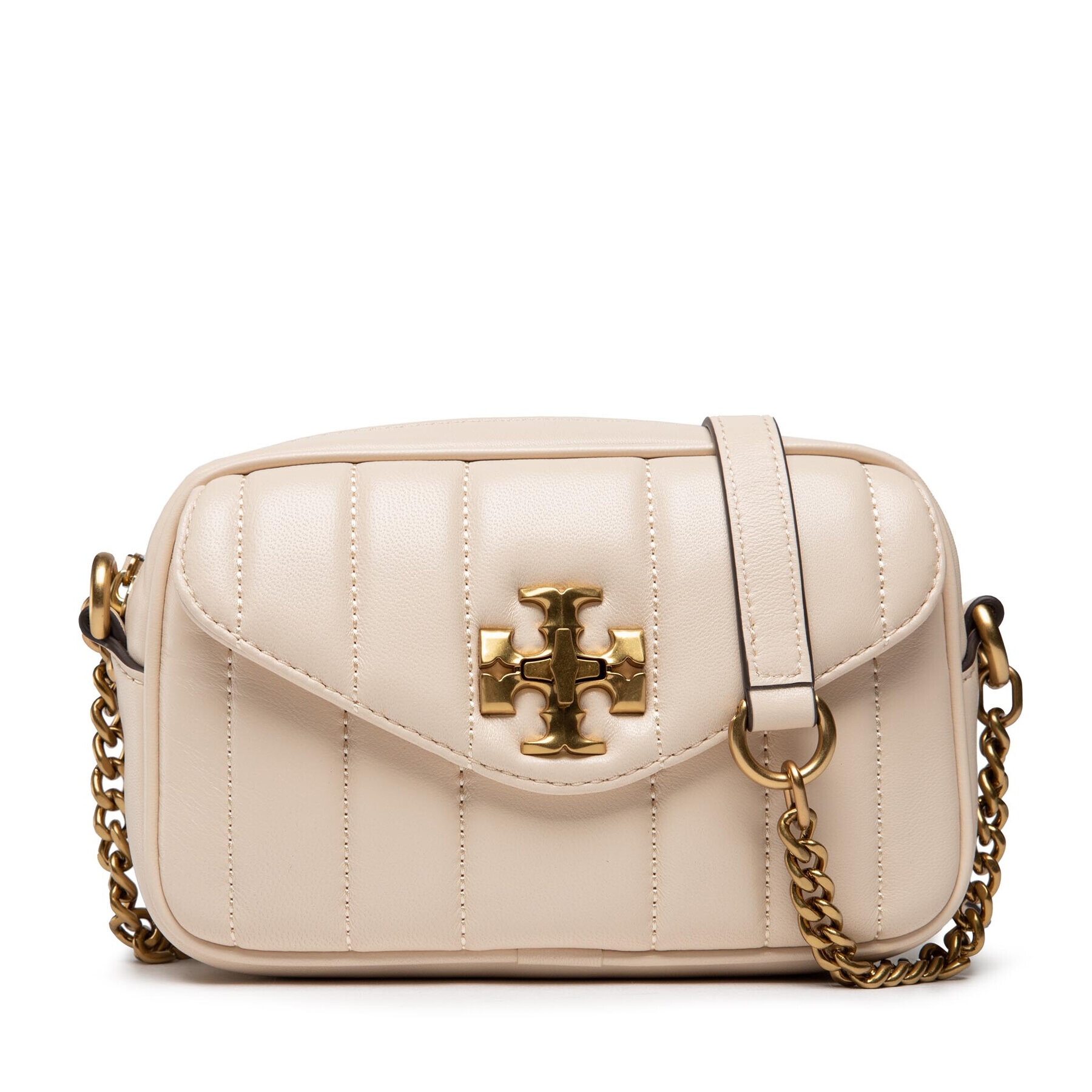 Tory Burch Kabelka Kira Mini Camera Bag 88095 Béžová - Pepit.cz