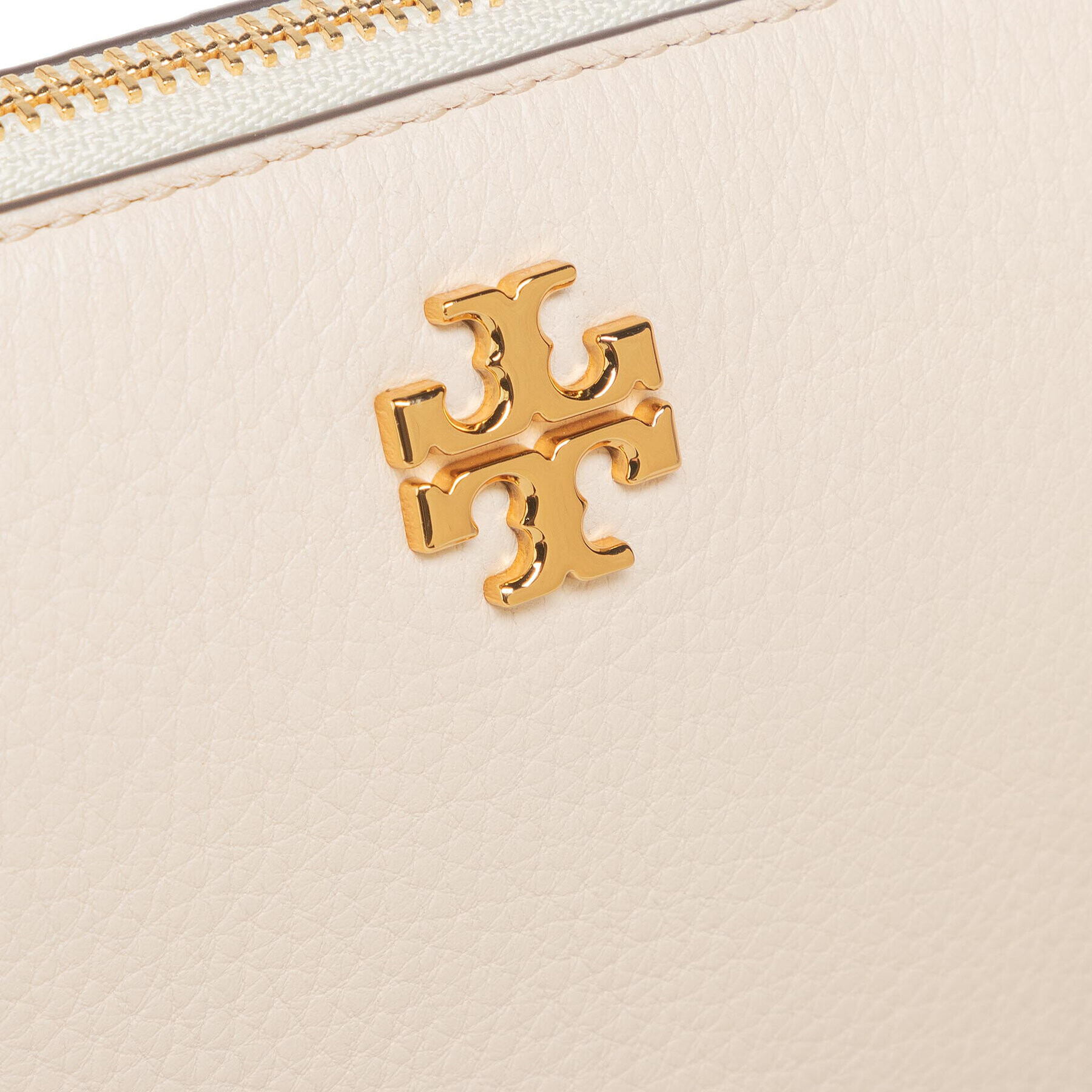 Tory Burch Kabelka Kira Pabbled Top-Zip Crossbody 61385 Béžová - Pepit.cz