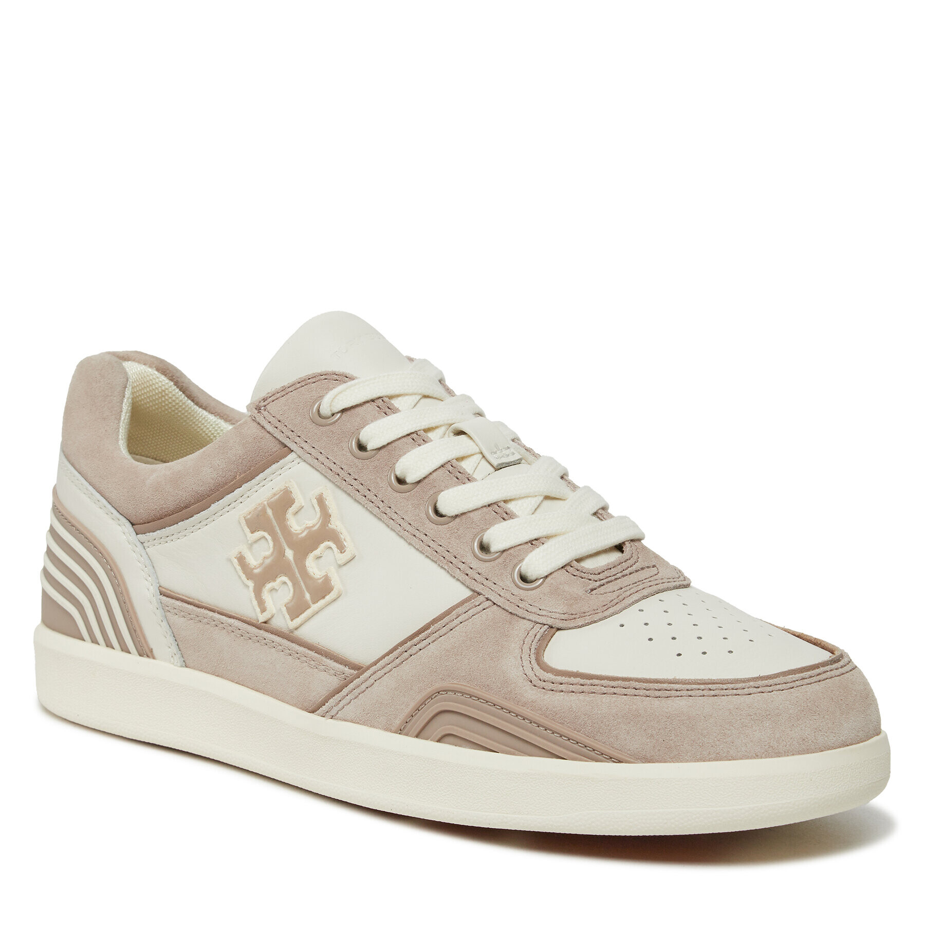 Tory Burch Sneakersy Clover Court 155626 Hnědá - Pepit.cz