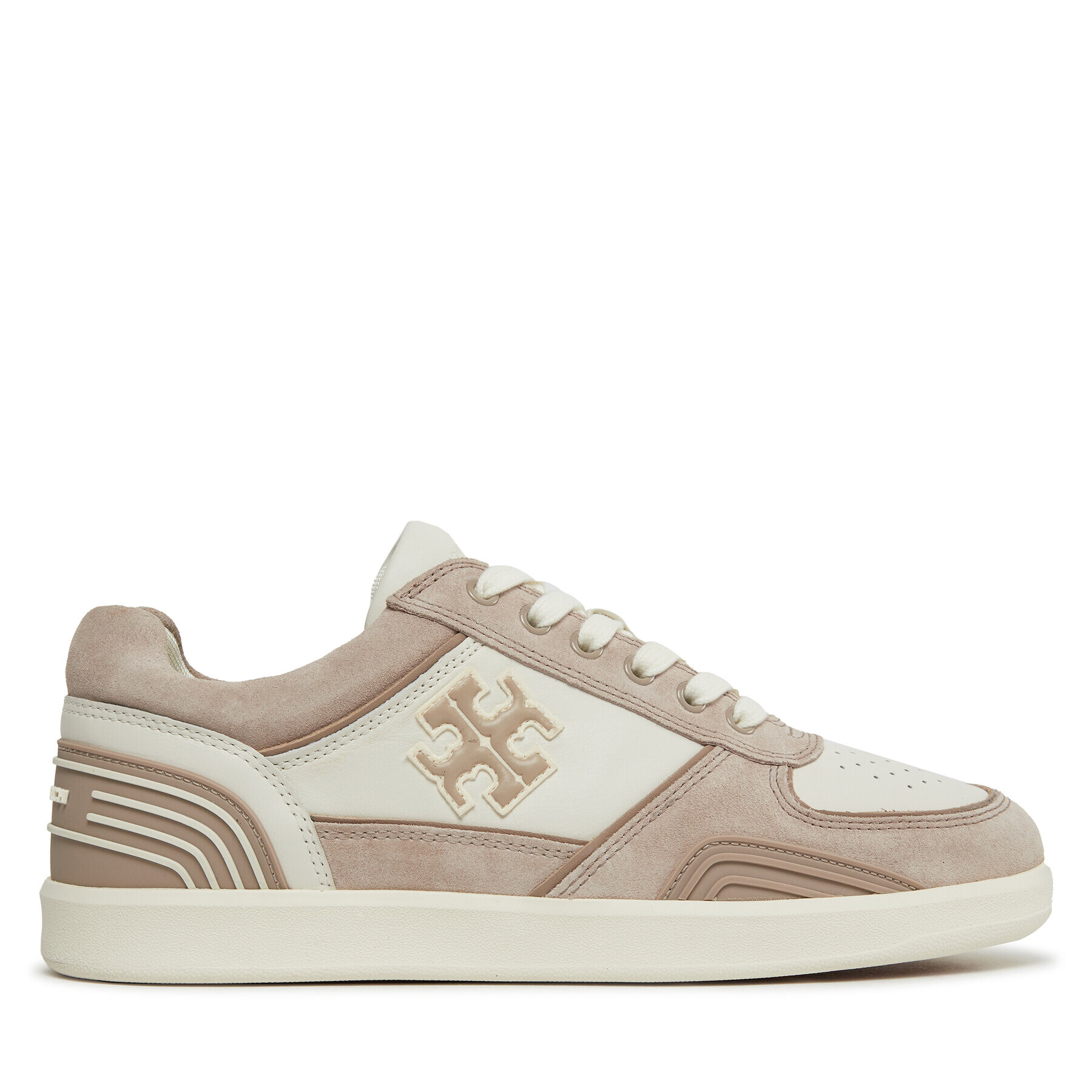 Tory Burch Sneakersy Clover Court 155626 Hnědá - Pepit.cz