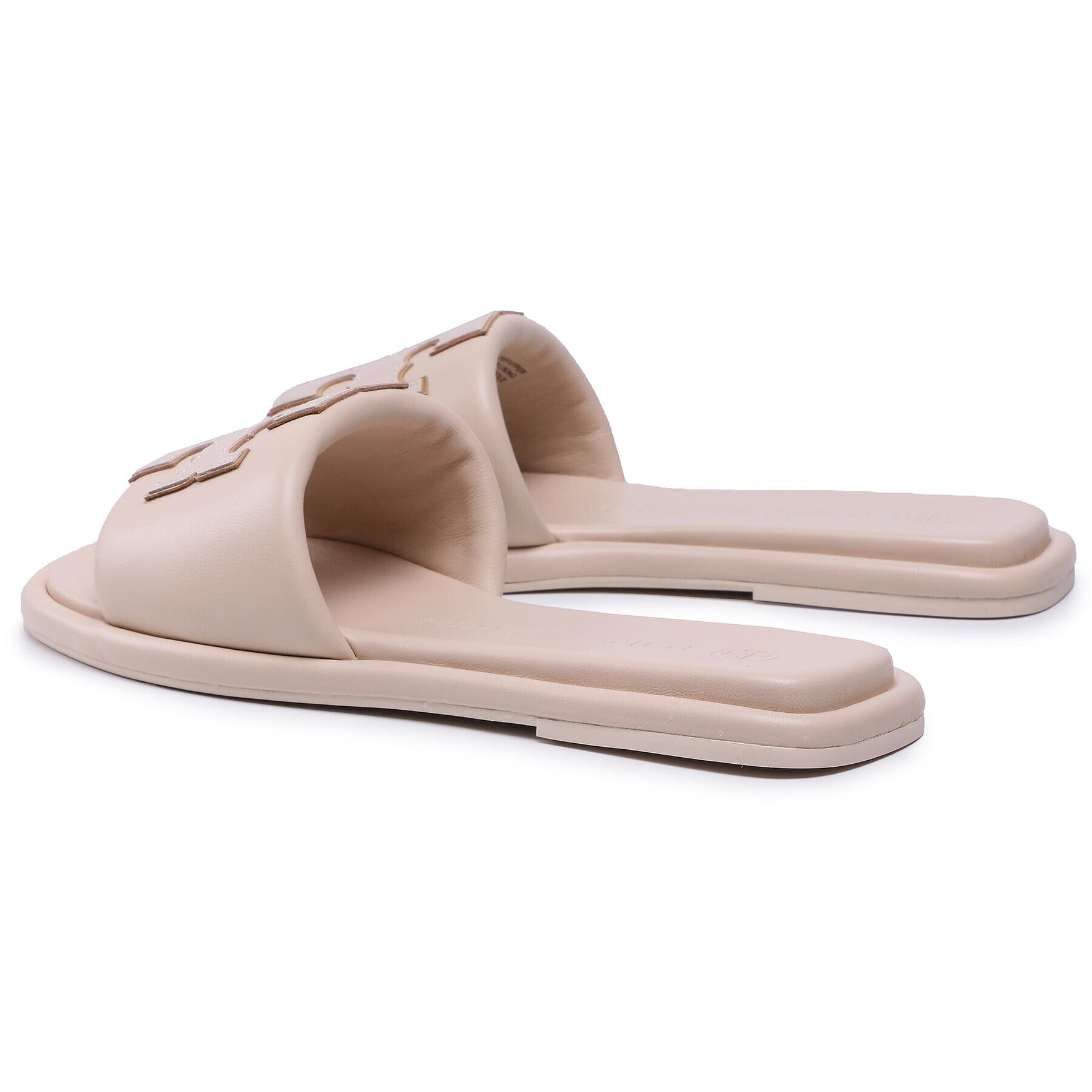 Tory Burch Nazouváky Double Sport Slide 79985 Béžová - Pepit.cz