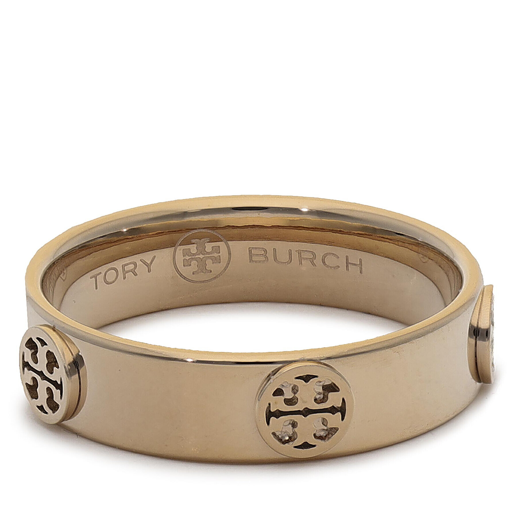 Tory Burch Prstýnek Miller Stud Ring 76882 Růžová - Pepit.cz