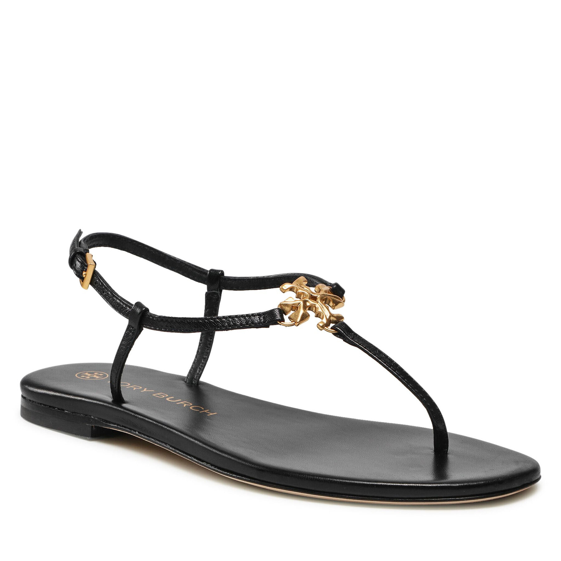 Tory Burch Sandály Capri Strap Sandal 90555 Černá - Pepit.cz