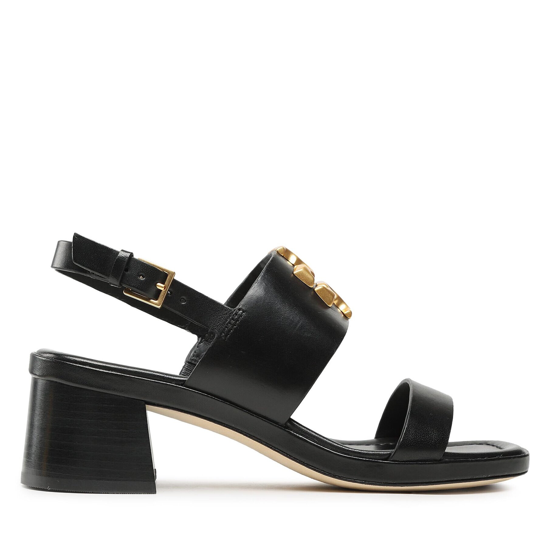 Tory Burch Sandály Eleanor Heel 136544 Černá - Pepit.cz