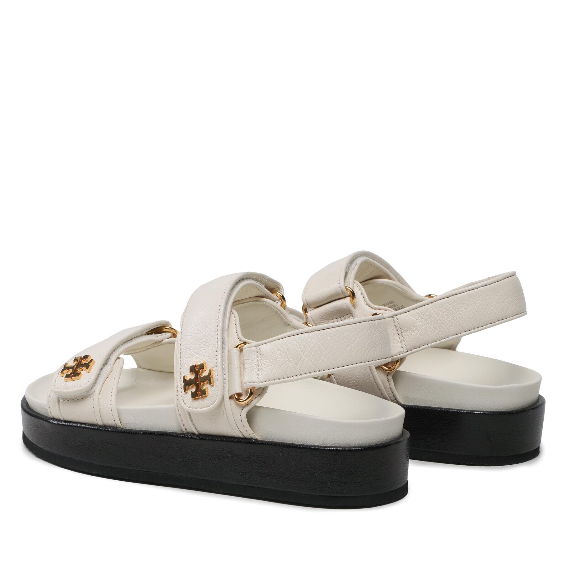 Tory Burch Sandály Kira Sport Sandal Calf Leather 144328 Écru - Pepit.cz