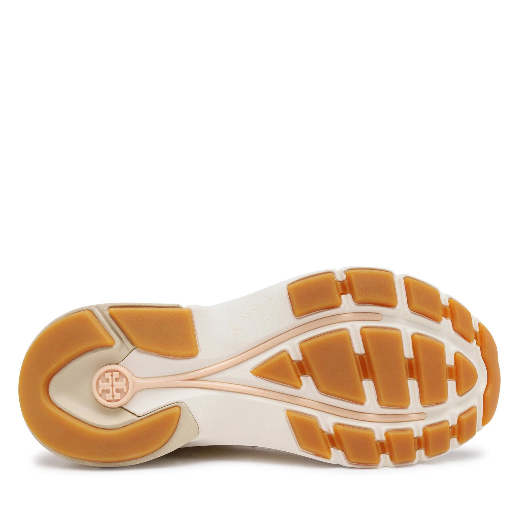 Tory Burch Sneakersy Good Luck Trainer 83833 Écru - Pepit.cz