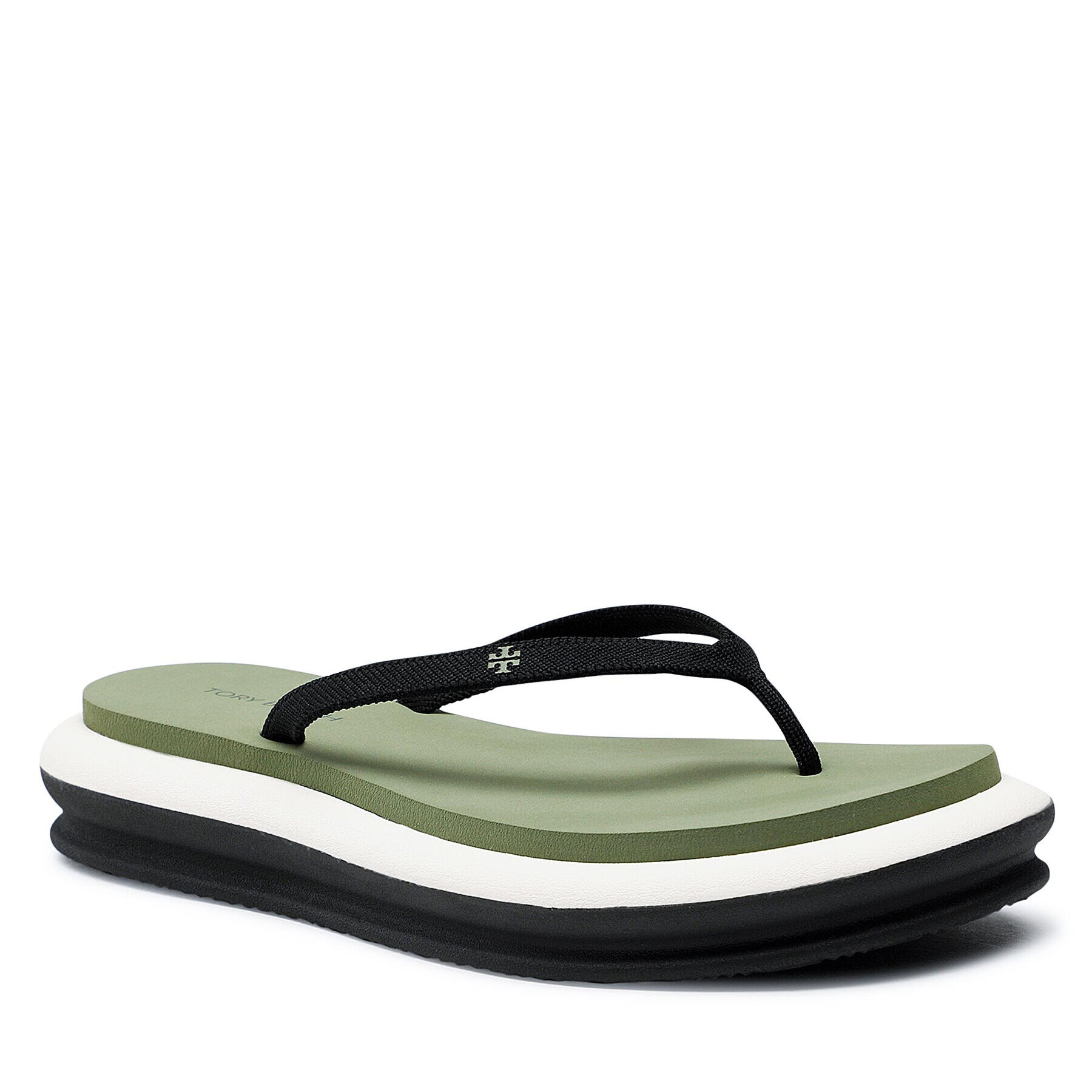 Tory Burch Žabky Layered Flip Flop 135005 Černá - Pepit.cz