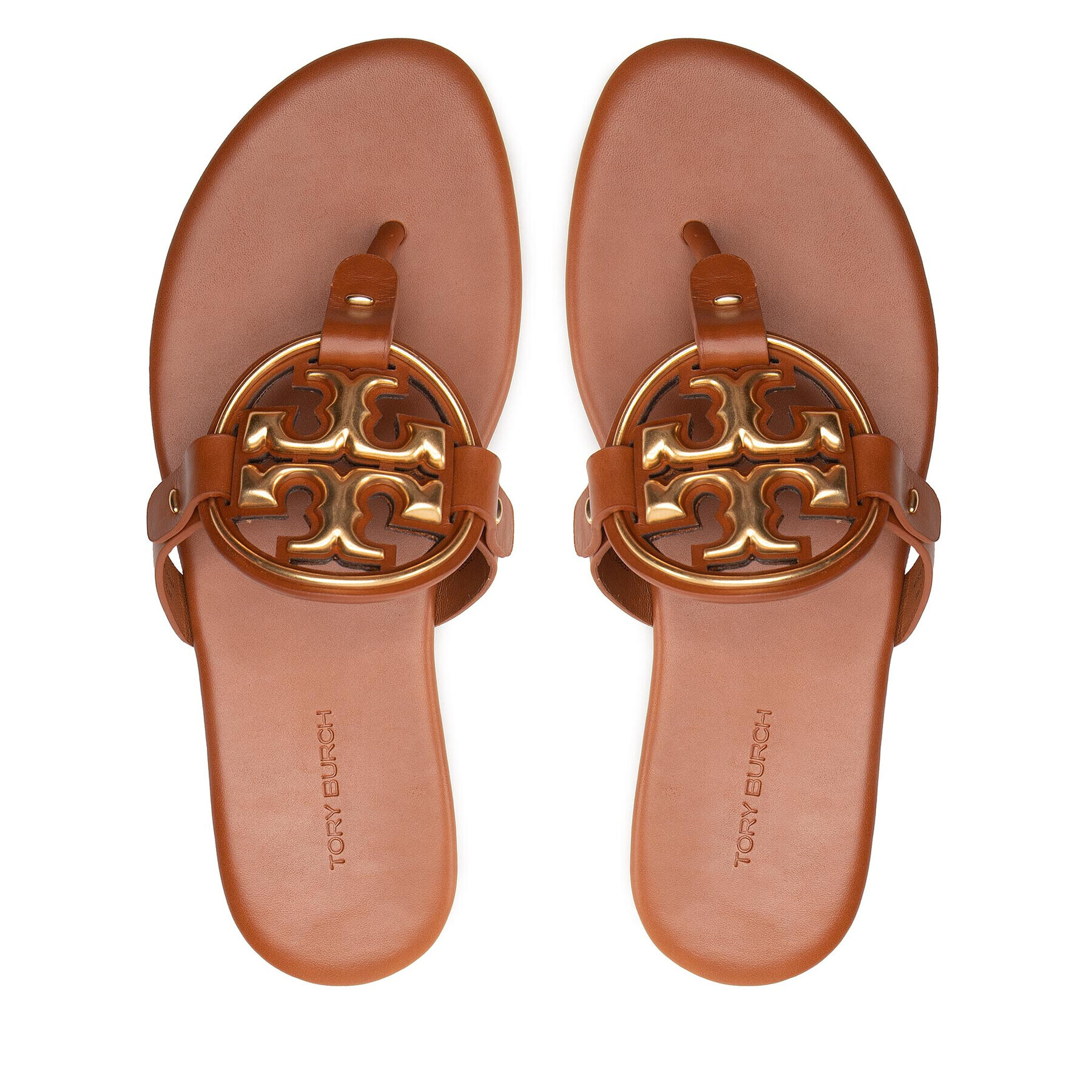 Tory Burch Žabky Miller 136593 Hnědá - Pepit.cz