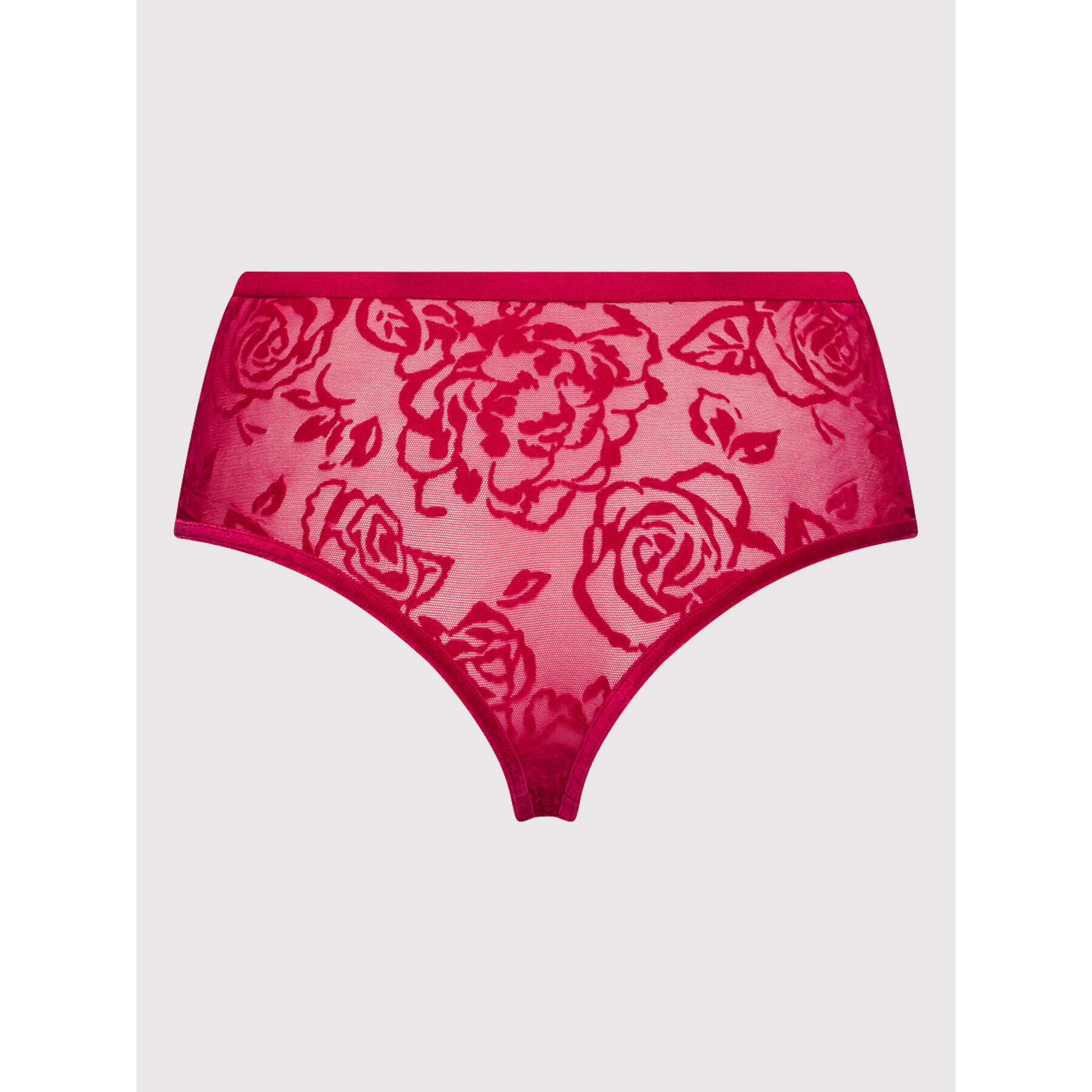 Triumph Brazilské kalhotky s vysokým pasem Velvet Rose Spotlight 10205655 Růžová - Pepit.cz