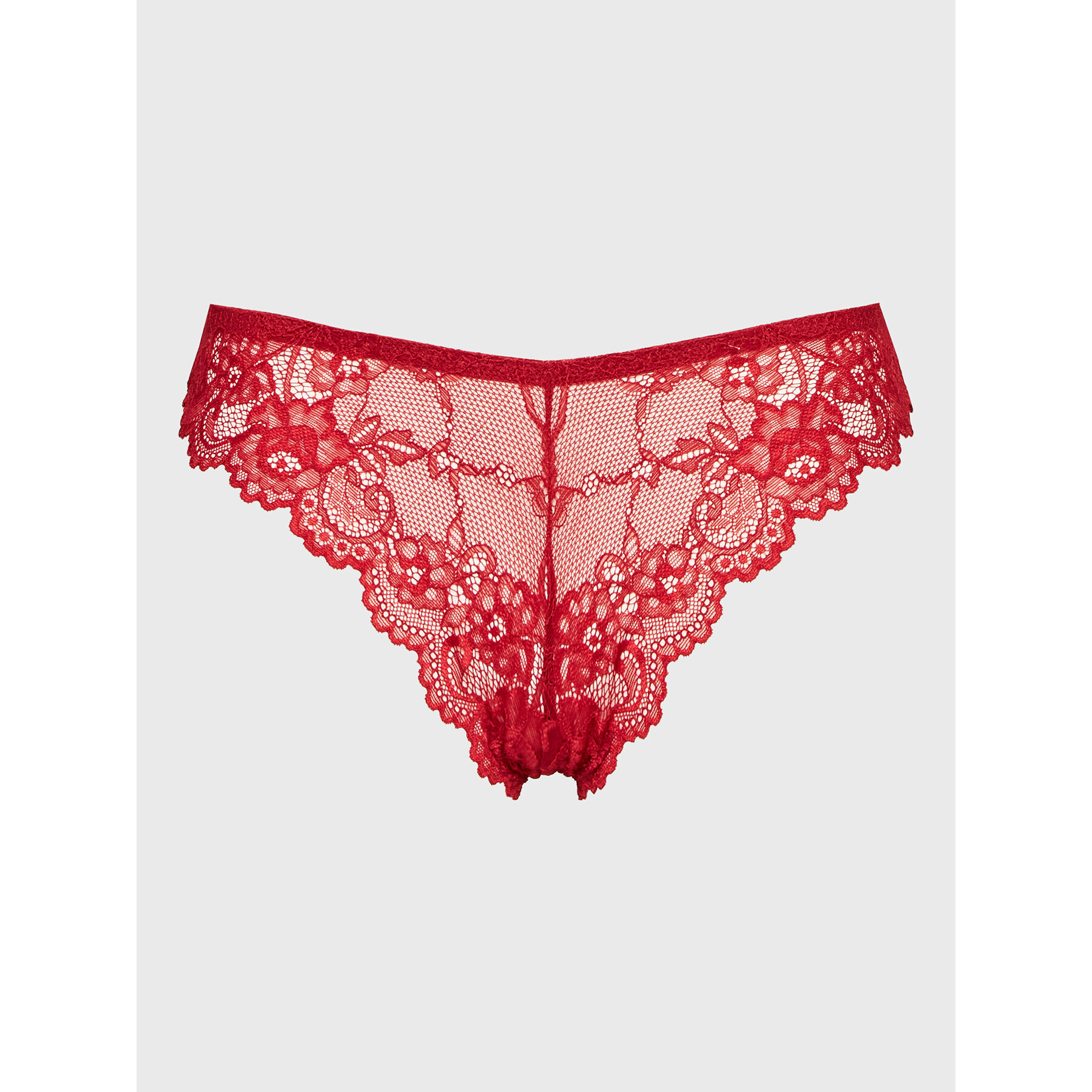 Triumph Brazilské kalhotky Tempting Lace 10182559 Červená - Pepit.cz