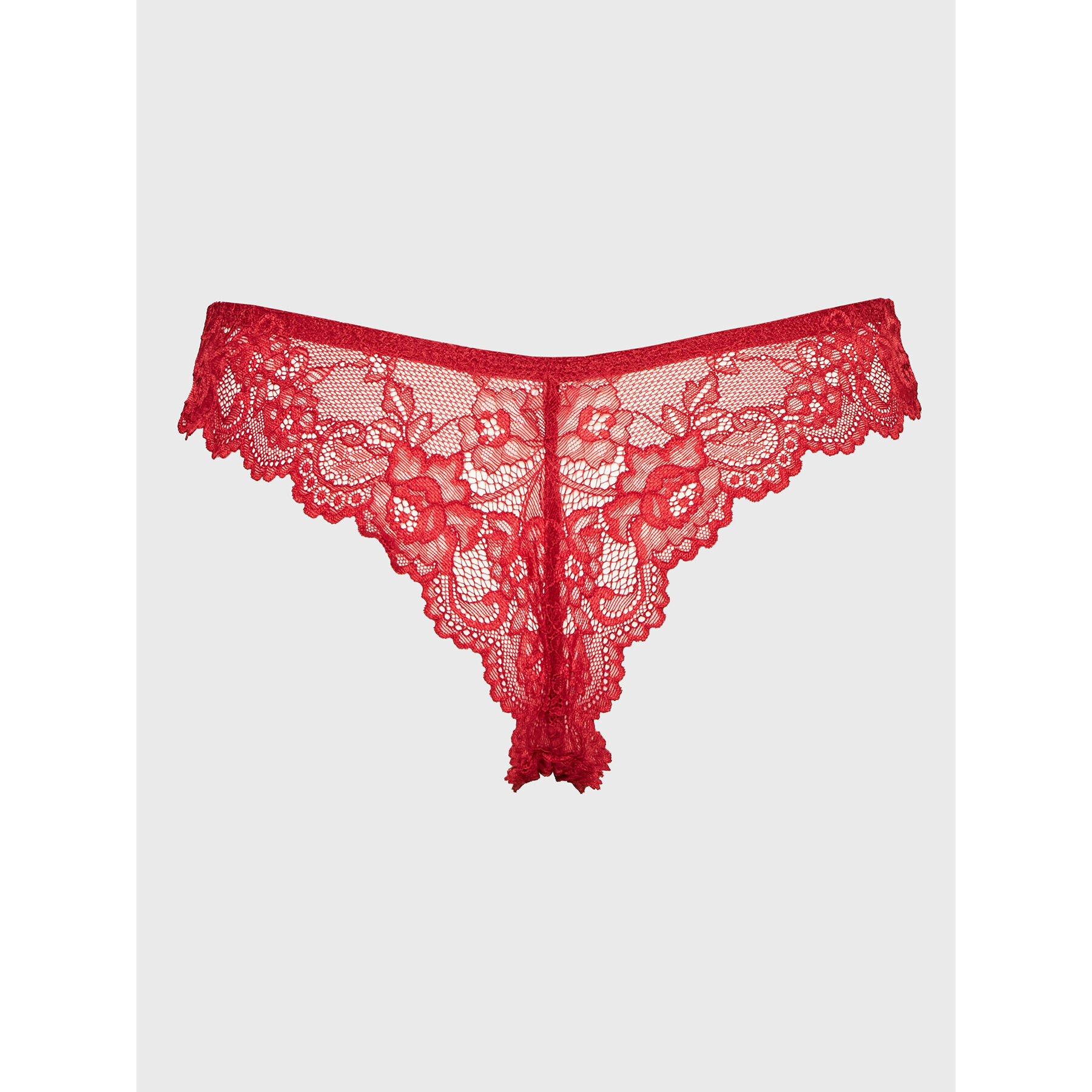 Triumph Brazilské kalhotky Tempting Lace 10182559 Červená - Pepit.cz