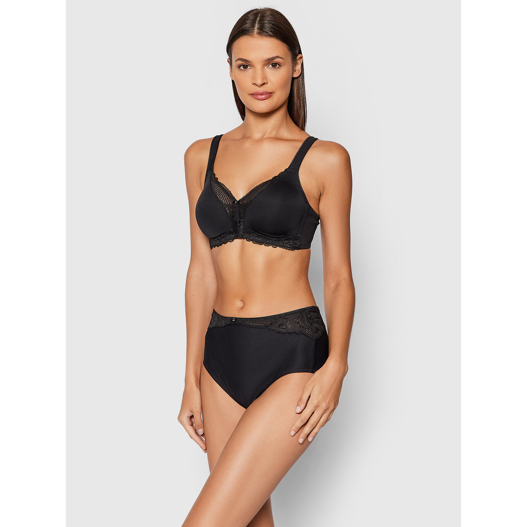 Triumph Podprsenka bez kostic Modern Lace 10207539 Černá - Pepit.cz