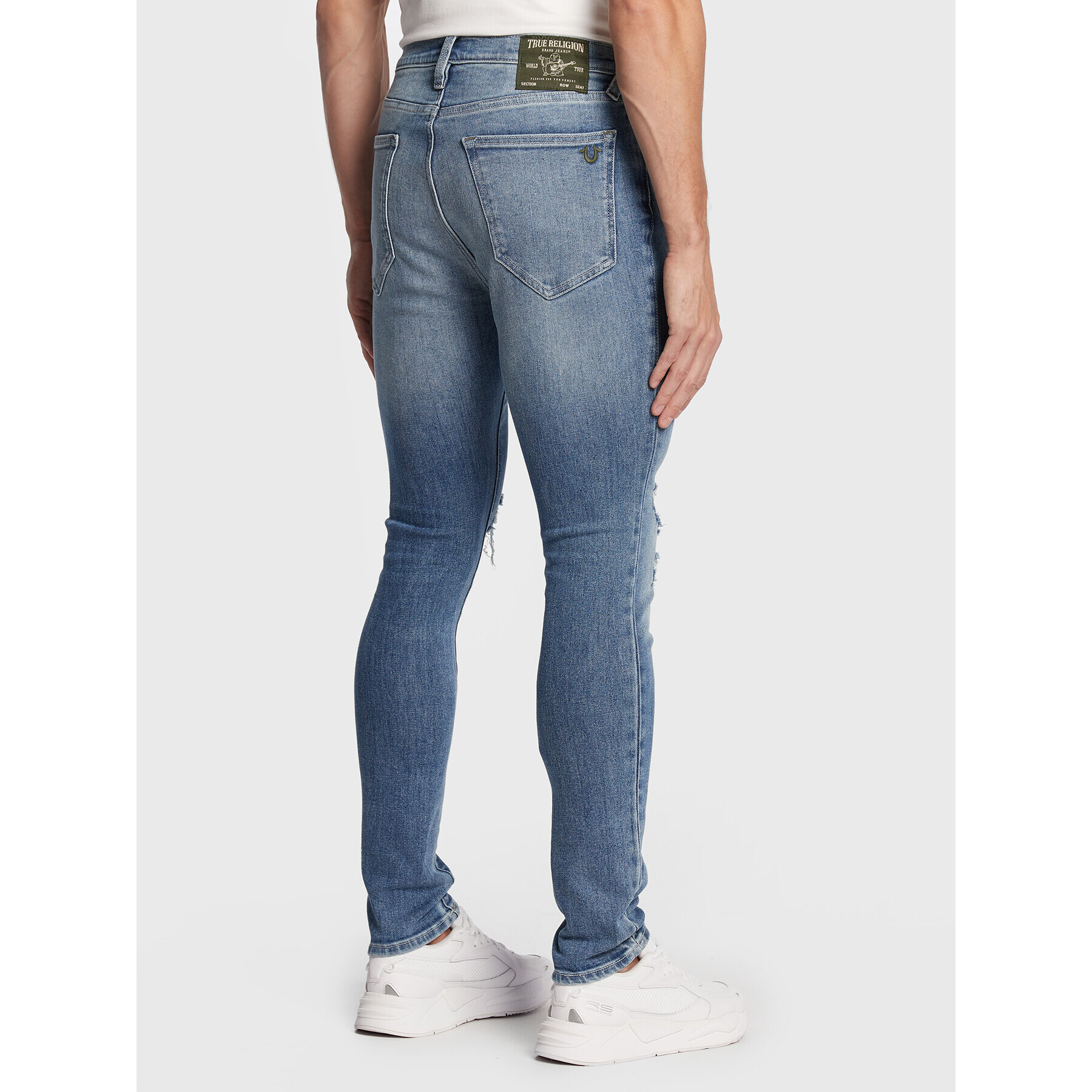 True Religion Jeansy Jack 106214 Modrá Skinny Fit - Pepit.cz