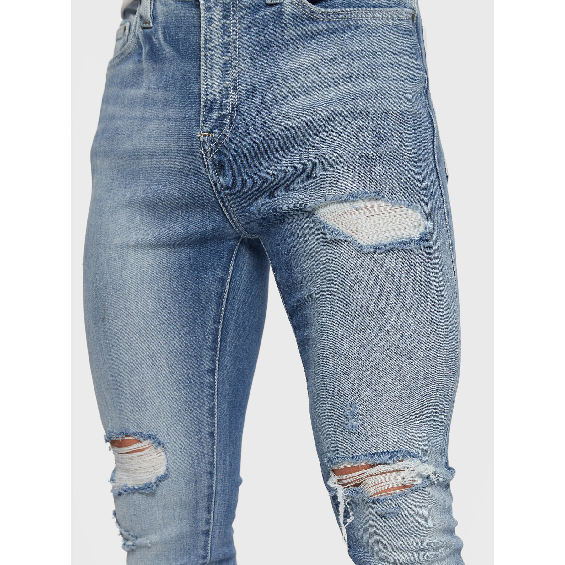 True Religion Jeansy Jack 106214 Modrá Skinny Fit - Pepit.cz