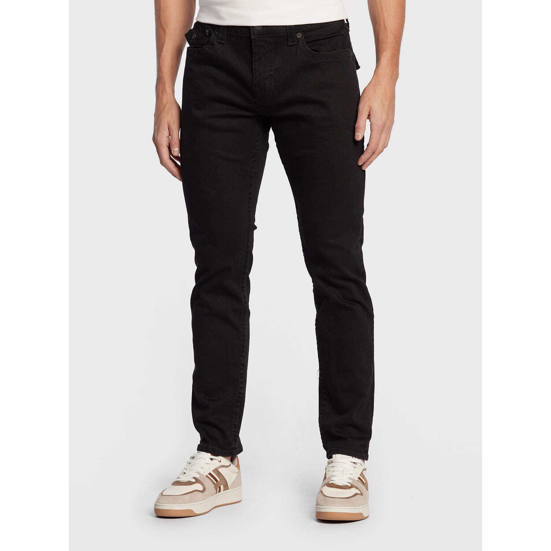 True Religion Jeansy Rocco 105707 Černá Skinny Fit - Pepit.cz