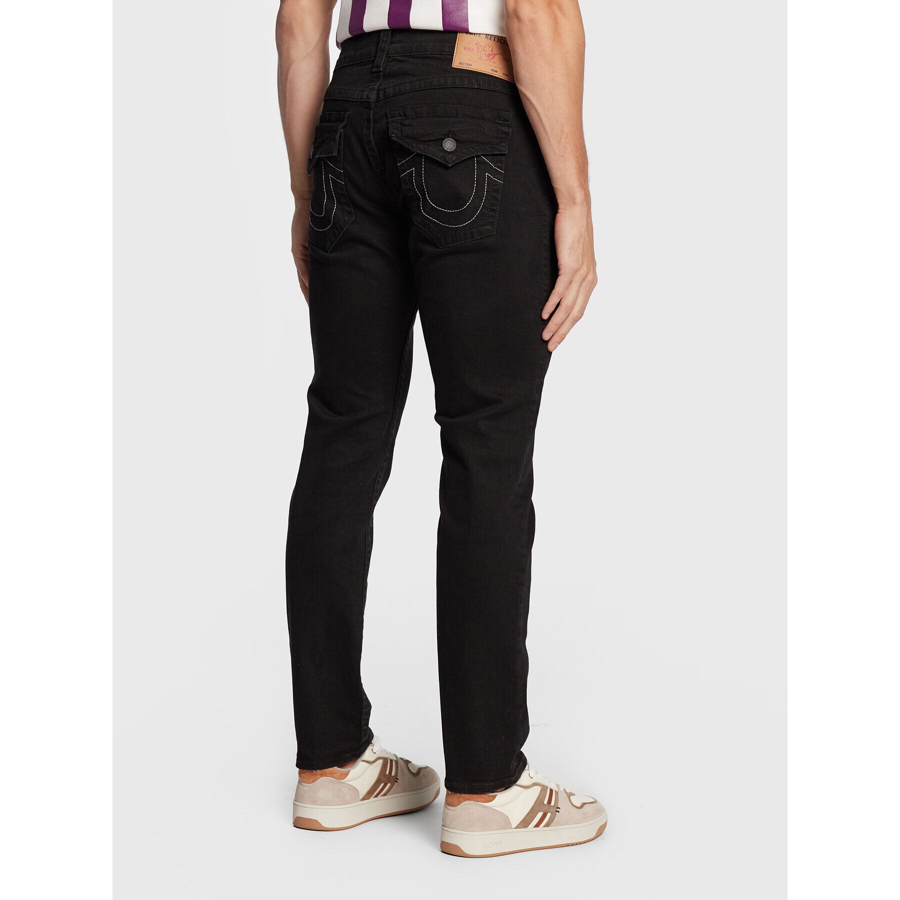 True Religion Jeansy Rocco 105707 Černá Skinny Fit - Pepit.cz