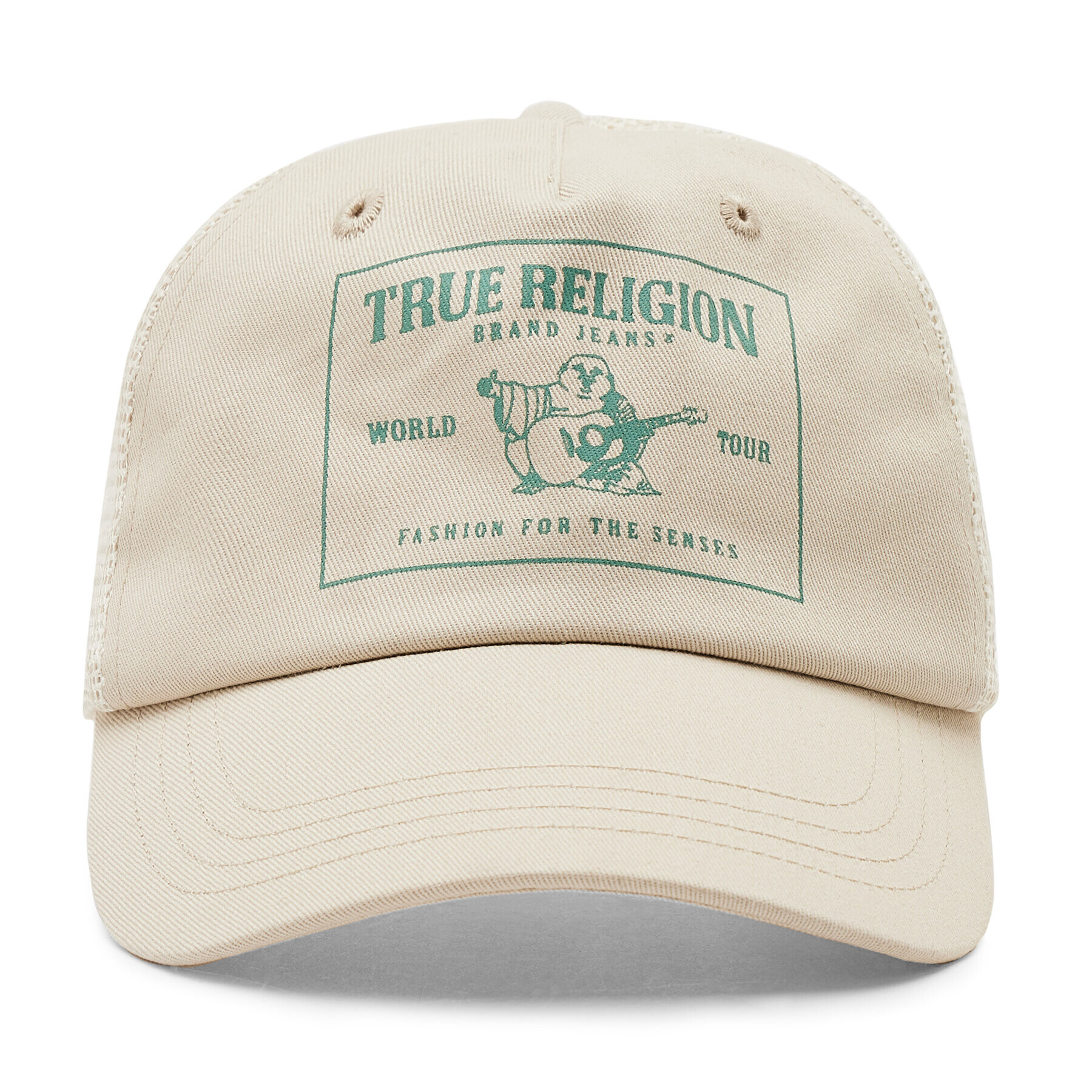 True Religion Kšiltovka Concert Patch TR2345 Béžová - Pepit.cz