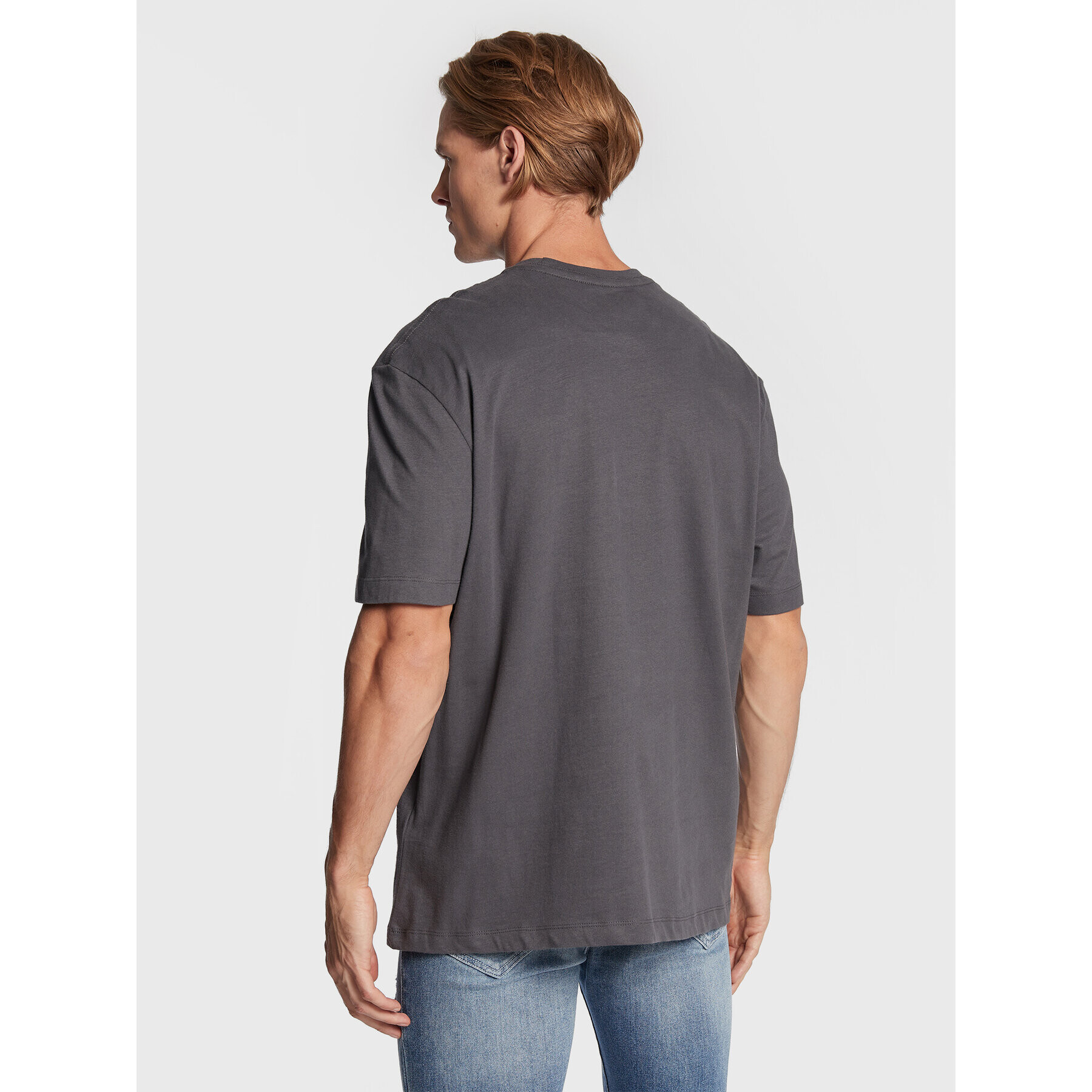 True Religion T-Shirt 106299 Šedá Regular Fit - Pepit.cz