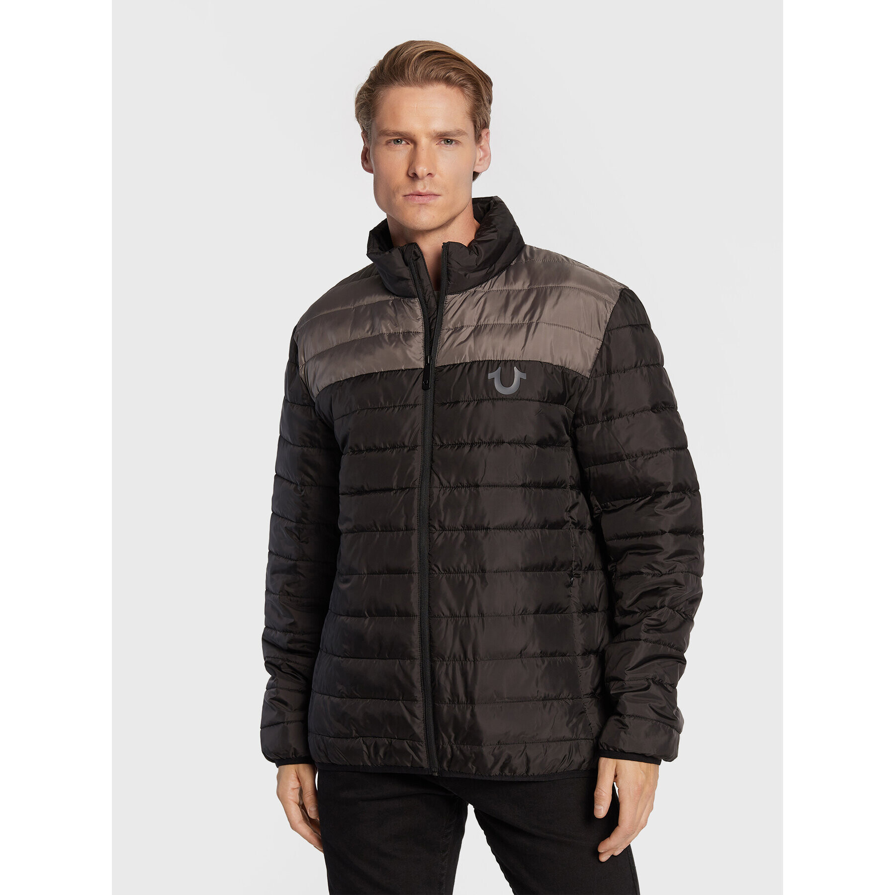 True Religion Vatovaná bunda Light Puffer 106325 Černá Regular Fit - Pepit.cz