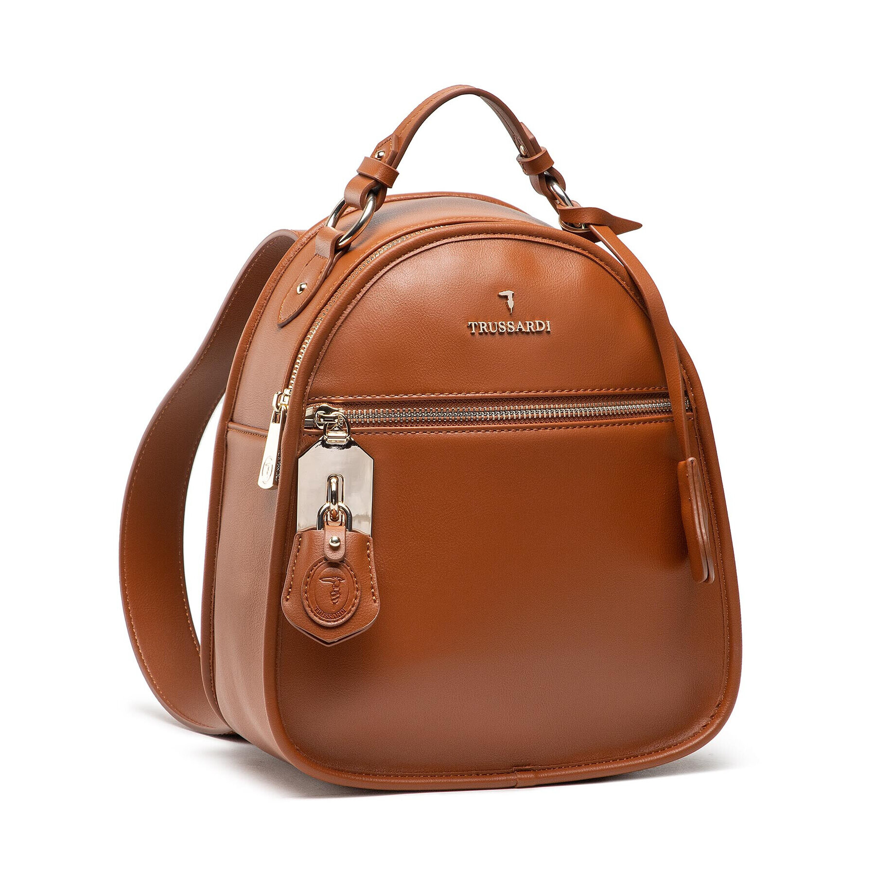 Trussardi Batoh Peony Backpack 75B01287 Hnědá - Pepit.cz