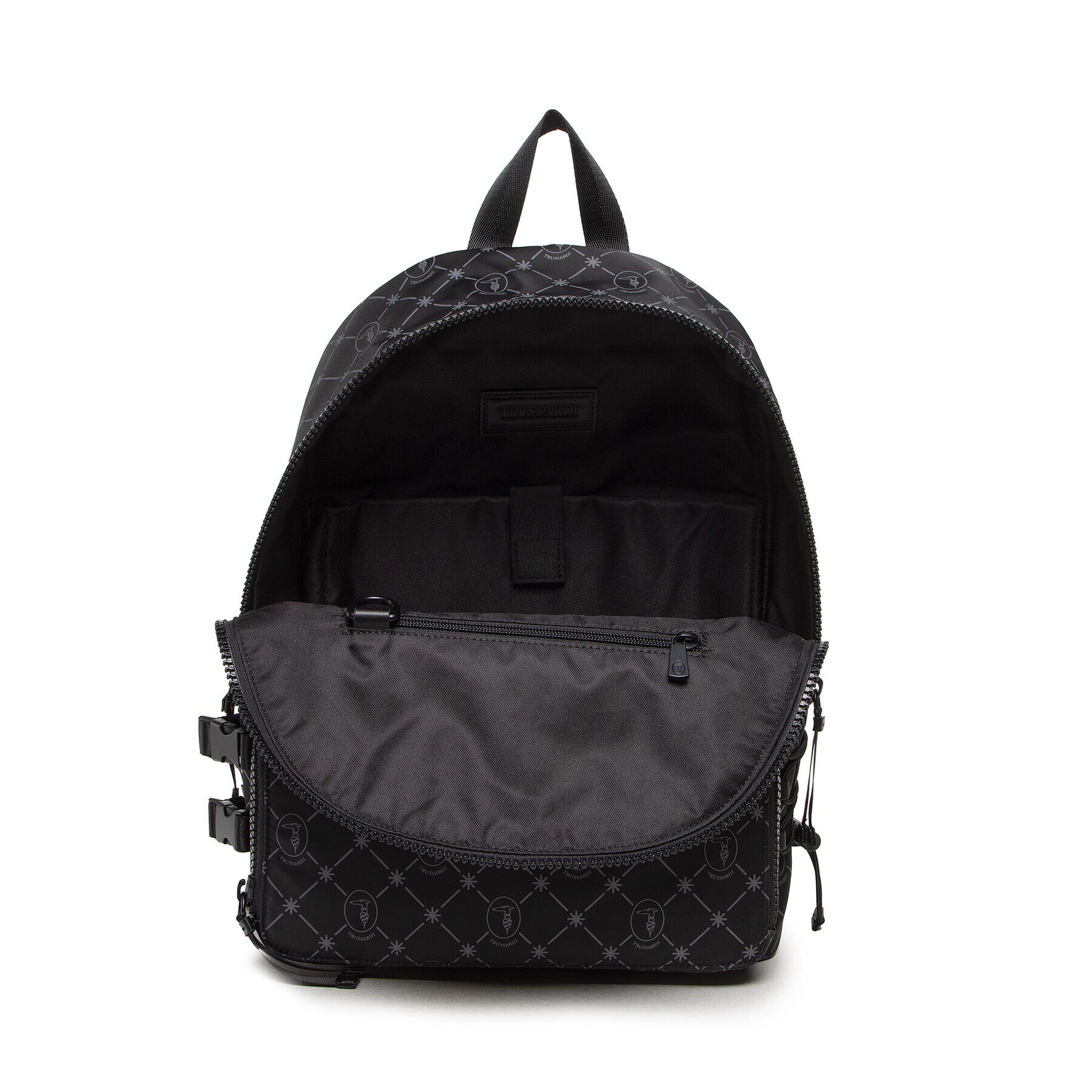 Trussardi Batoh Smart Backpack 71B00325 Černá - Pepit.cz