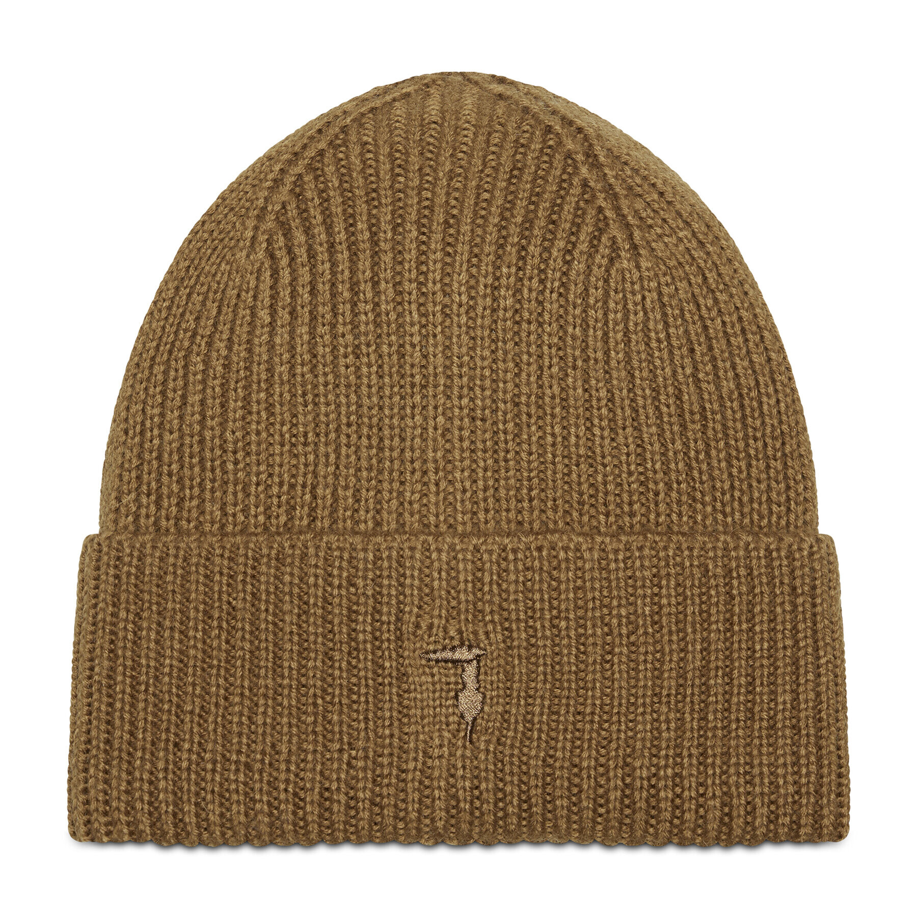 Trussardi Čepice Beanie Eco Greyhound Embroder 59Z00346 Hnědá - Pepit.cz