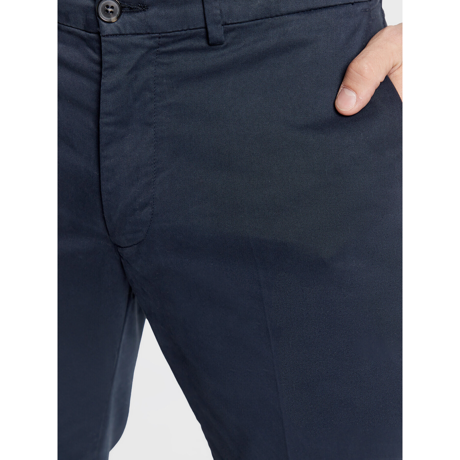 Trussardi Chino kalhoty 52P00000 Tmavomodrá Aviator Fit - Pepit.cz