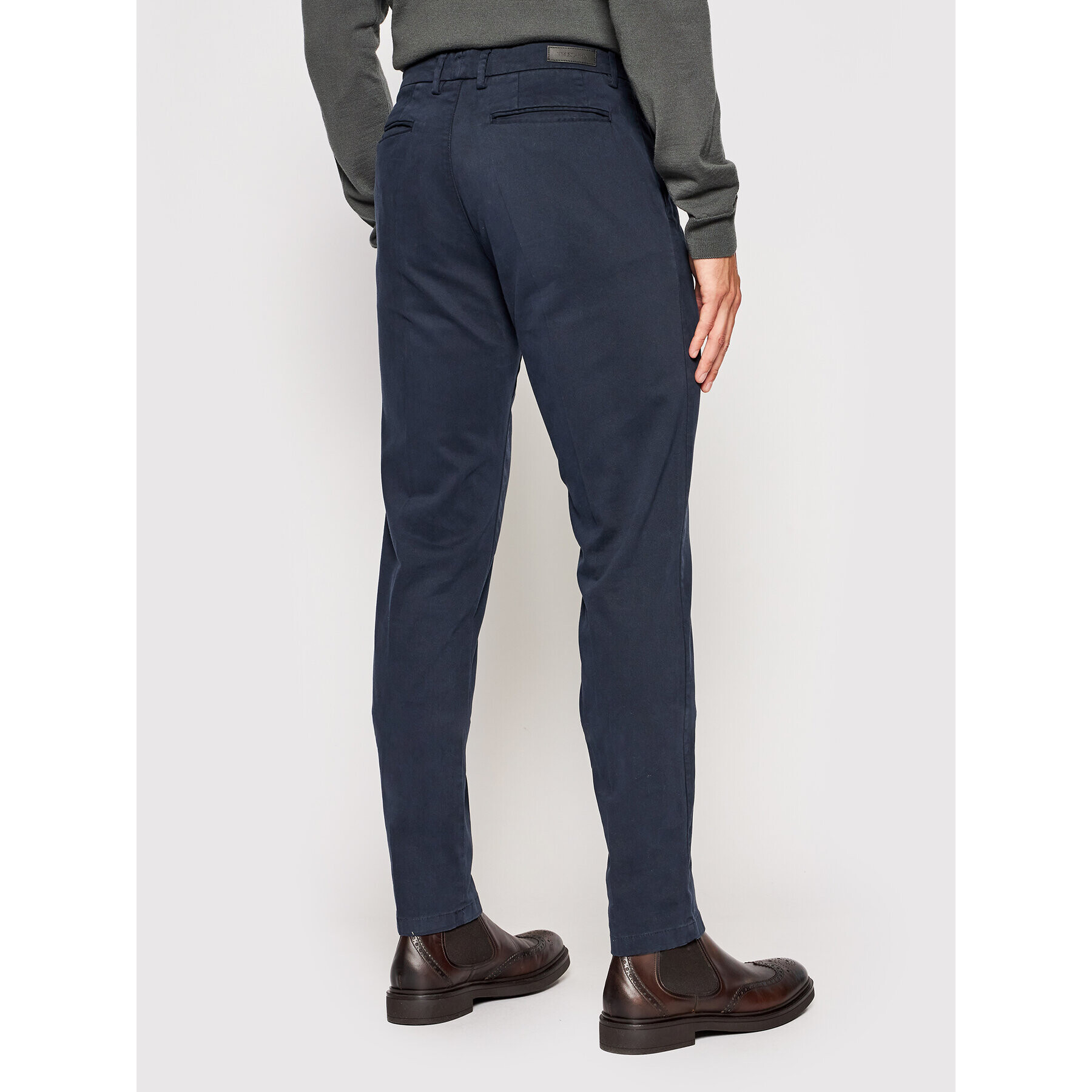 Trussardi Chino kalhoty 52P00000 Tmavomodrá Aviator Fit - Pepit.cz