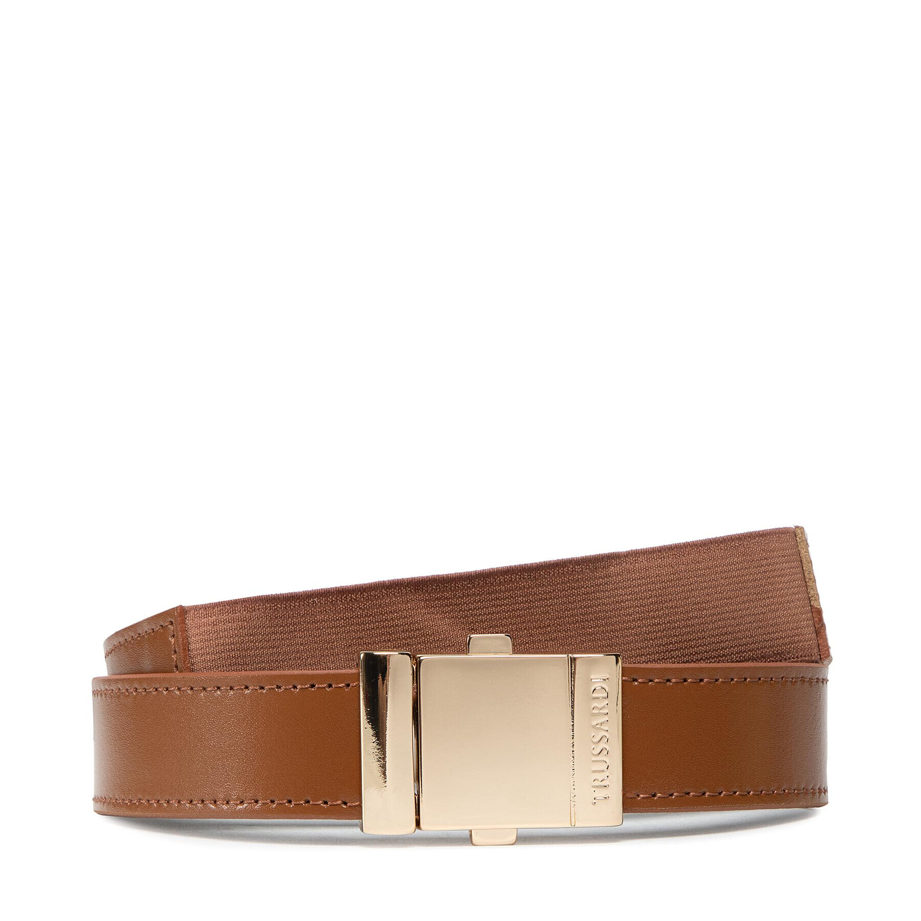 Trussardi Dámský pásek Belt H25 Cm Metal 75L00166 Hnědá - Pepit.cz