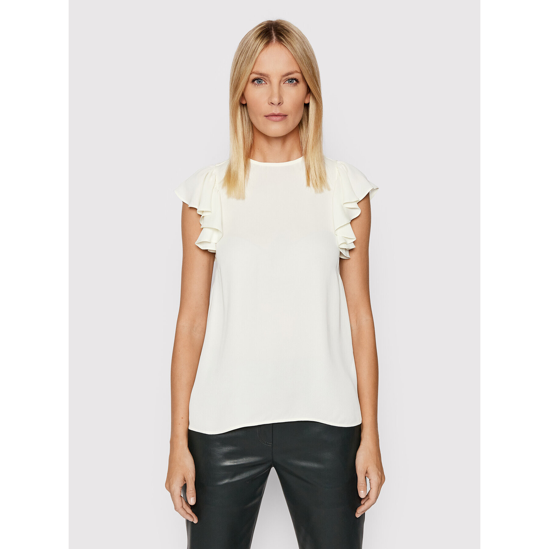 Trussardi Halenka Light Crepe 56C00514 Béžová Regular Fit - Pepit.cz