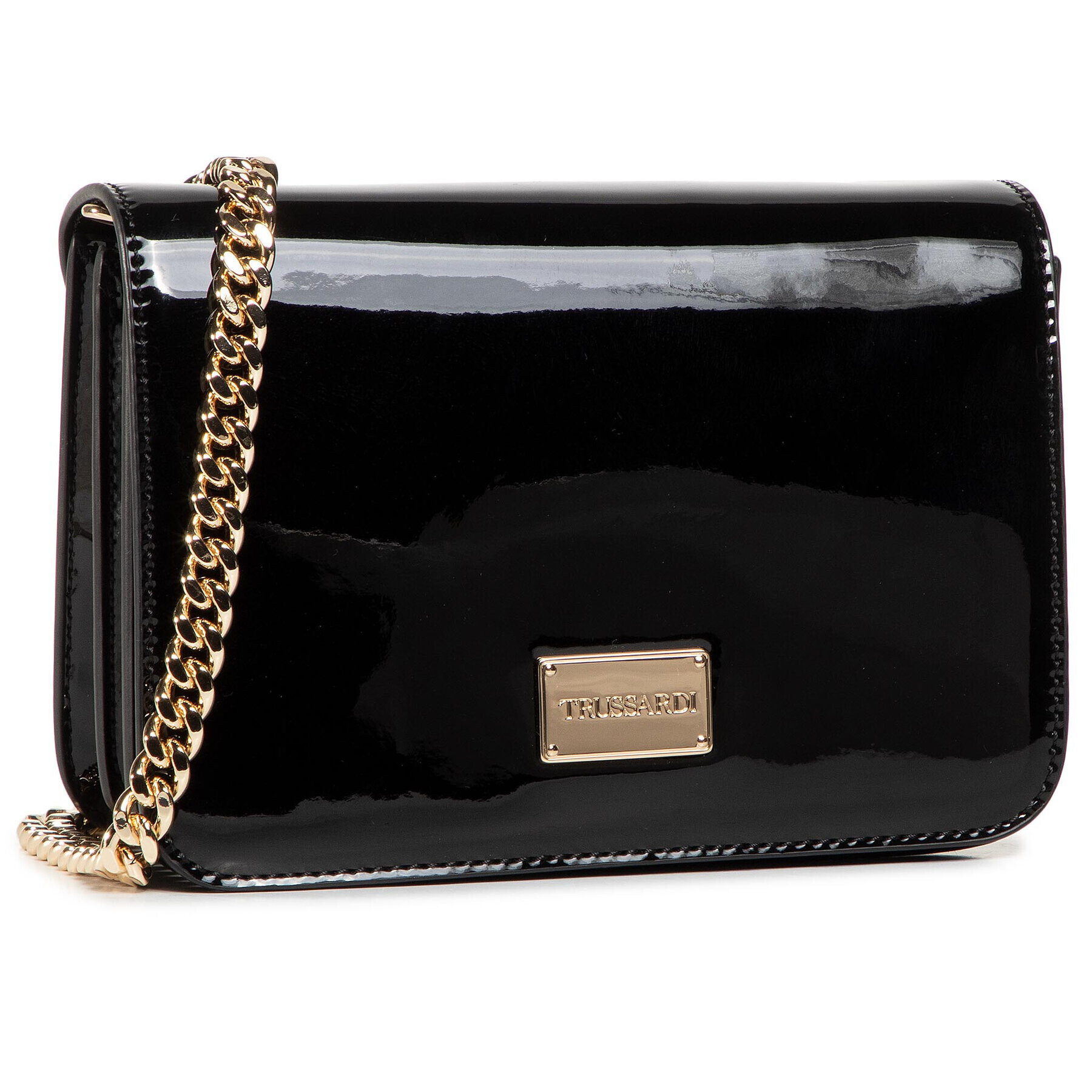 Trussardi Jeans Kabelka Clutch 2 Gusset 75B01077 Černá - Pepit.cz