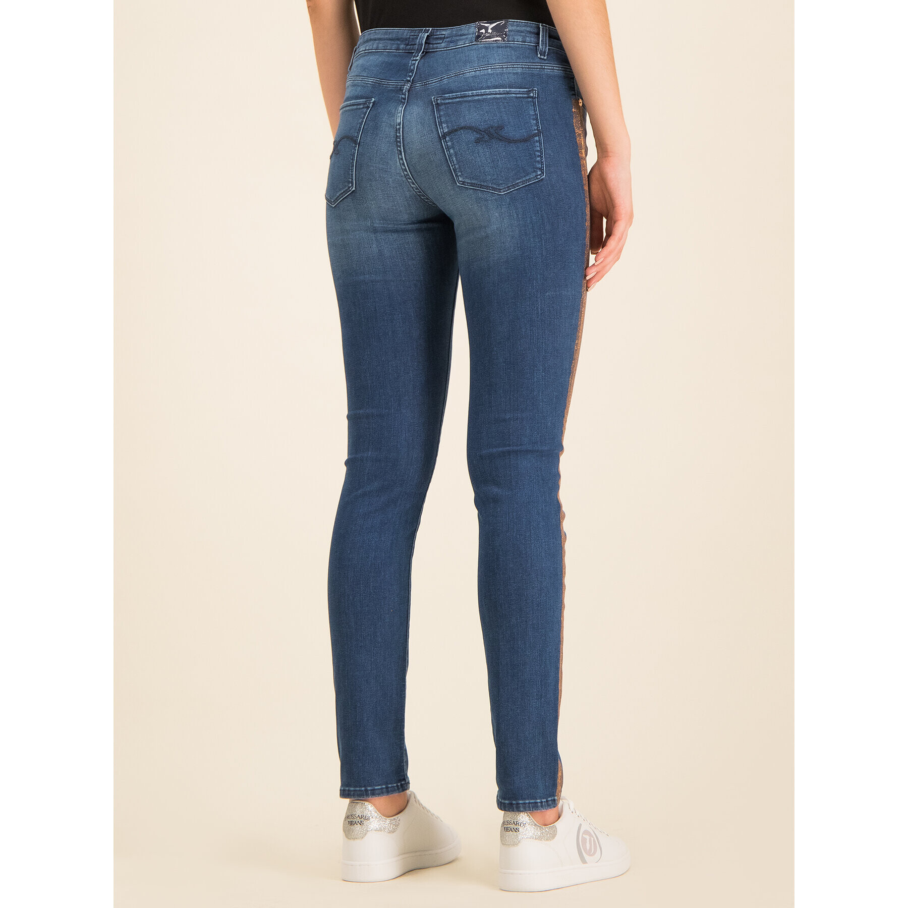 Trussardi Jeansy 260 56J00001 Tmavomodrá Regular Fit - Pepit.cz