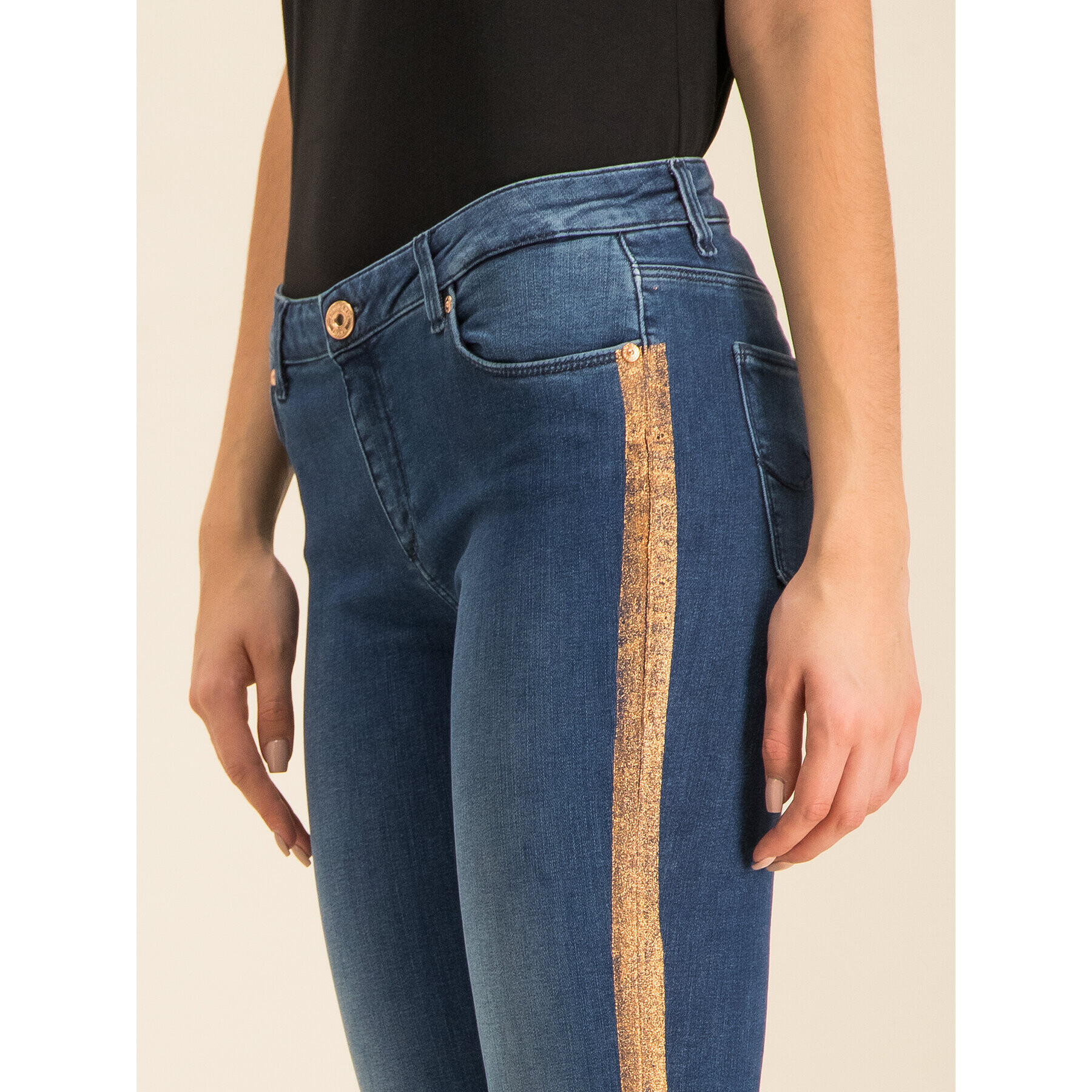 Trussardi Jeansy 260 56J00001 Tmavomodrá Regular Fit - Pepit.cz