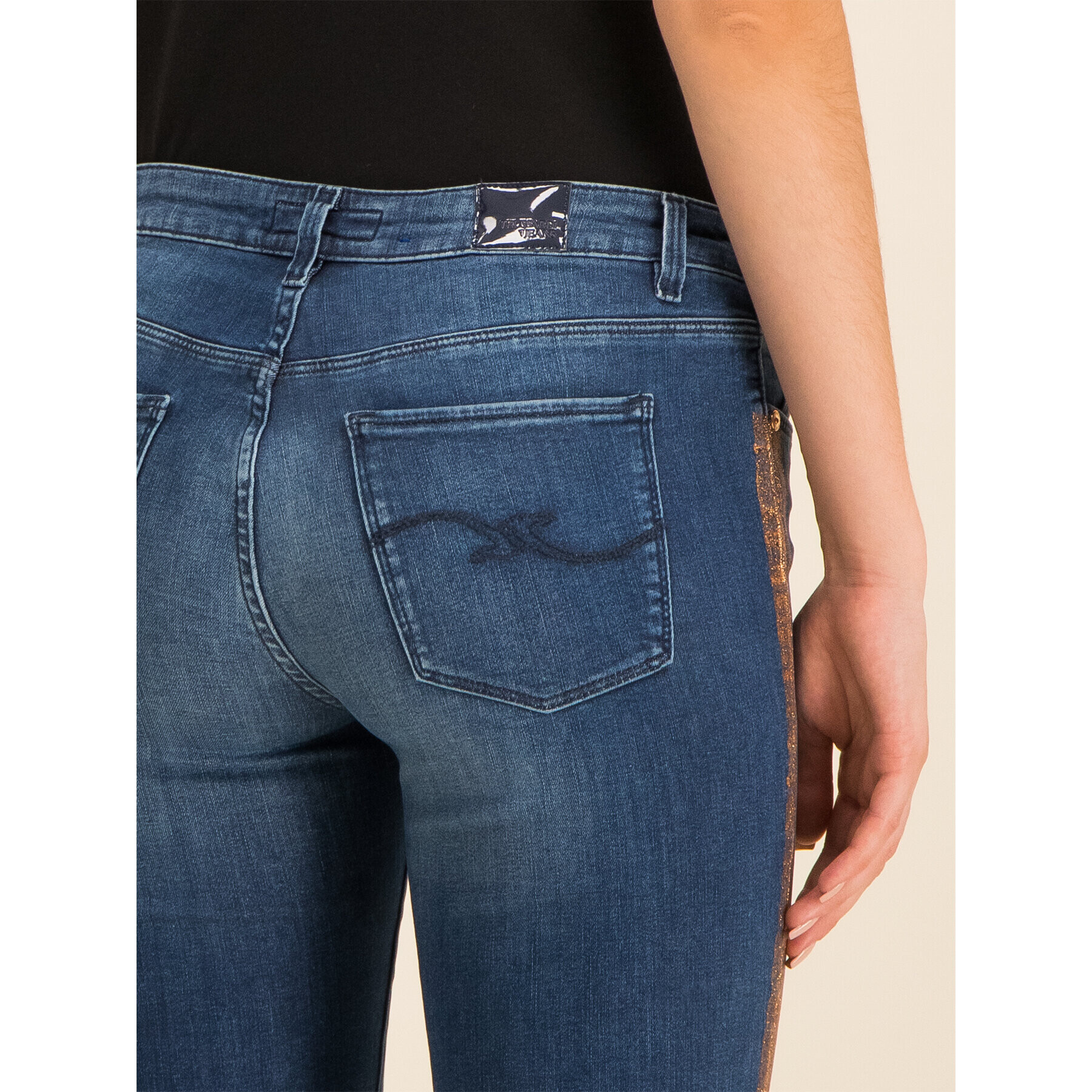 Trussardi Jeansy 260 56J00001 Tmavomodrá Regular Fit - Pepit.cz