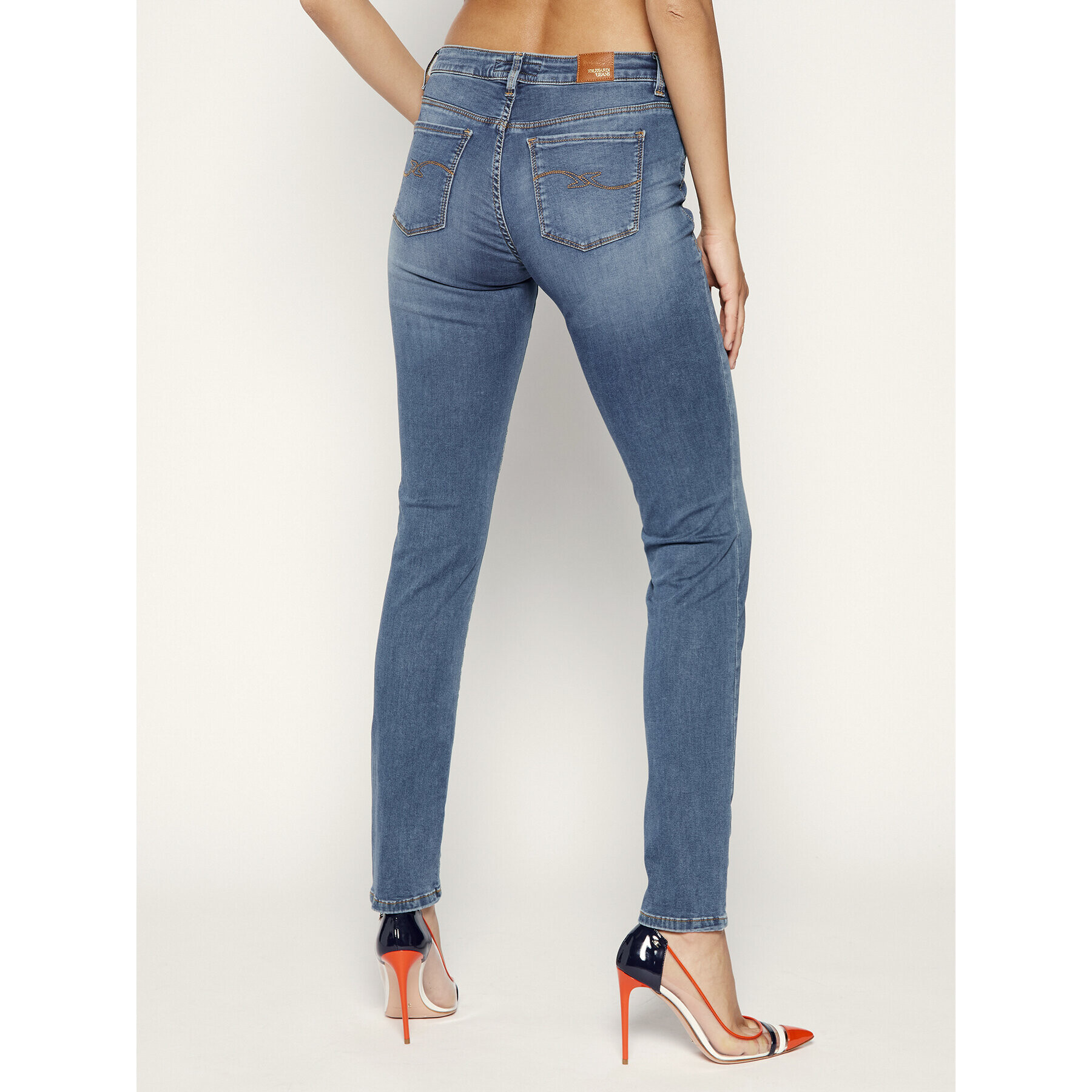 Trussardi Jeansy 260 56J00001 Tmavomodrá Regular Fit - Pepit.cz