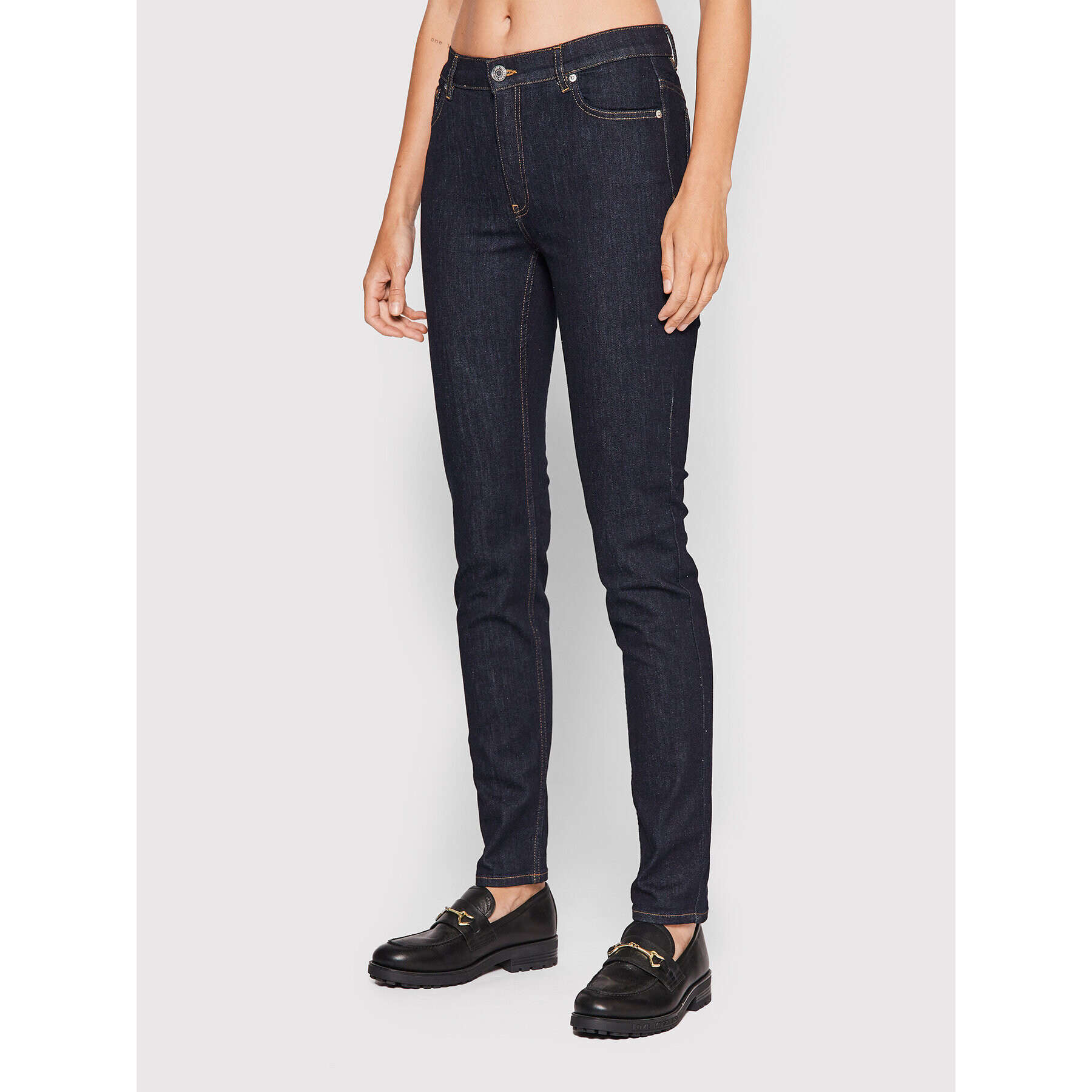 Trussardi Jeansy Kate Royal 56J00005 Tmavomodrá Skinny Fit - Pepit.cz