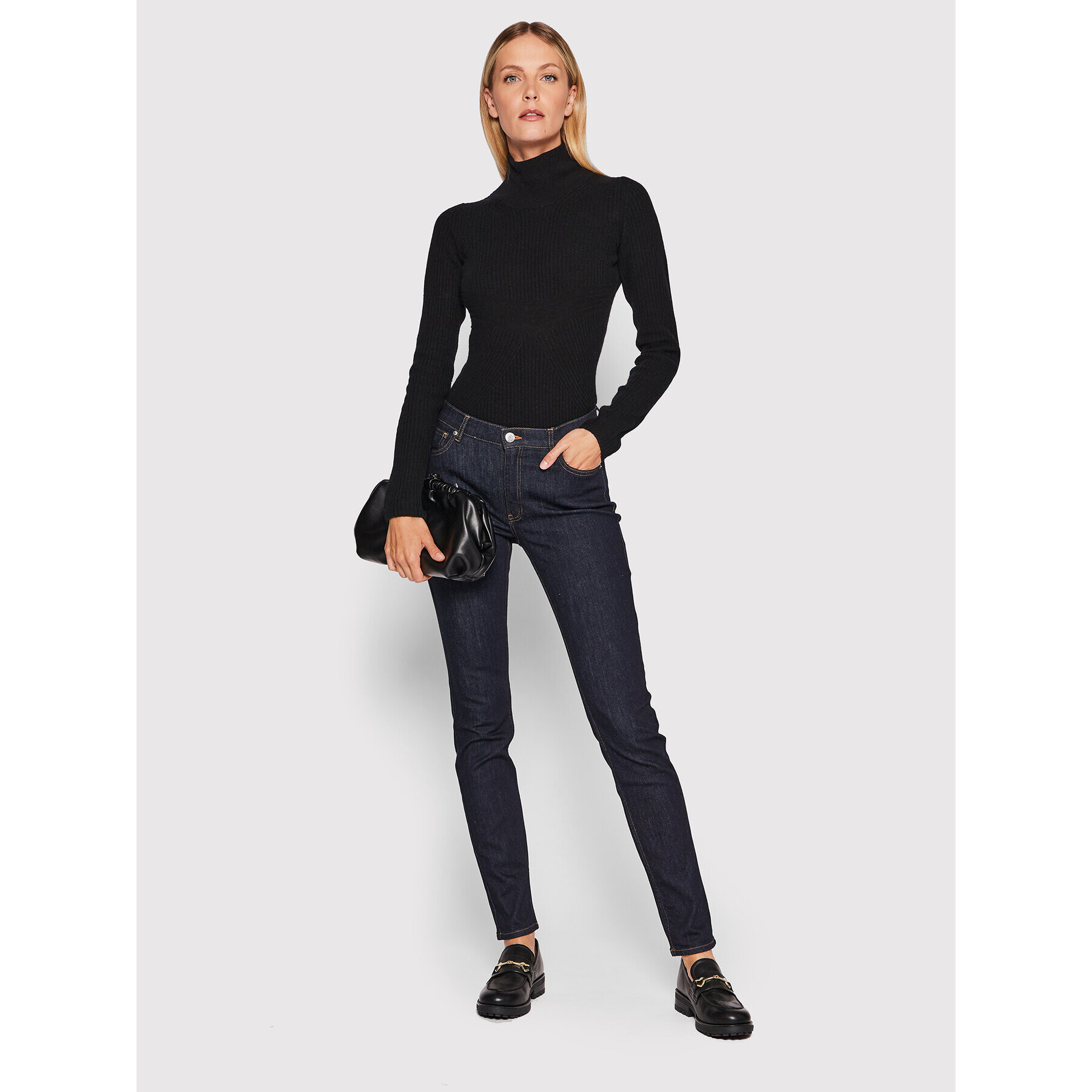 Trussardi Jeansy Kate Royal 56J00005 Tmavomodrá Skinny Fit - Pepit.cz